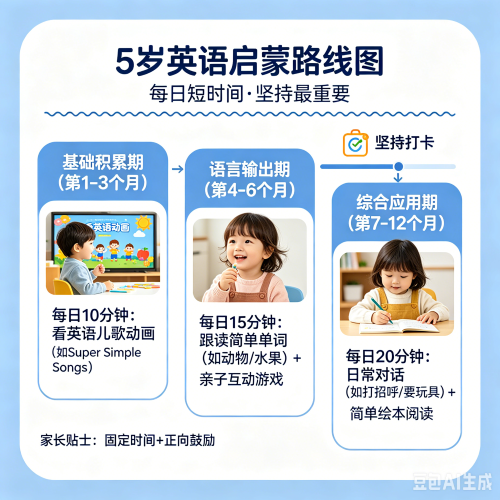 5岁英语启蒙规划