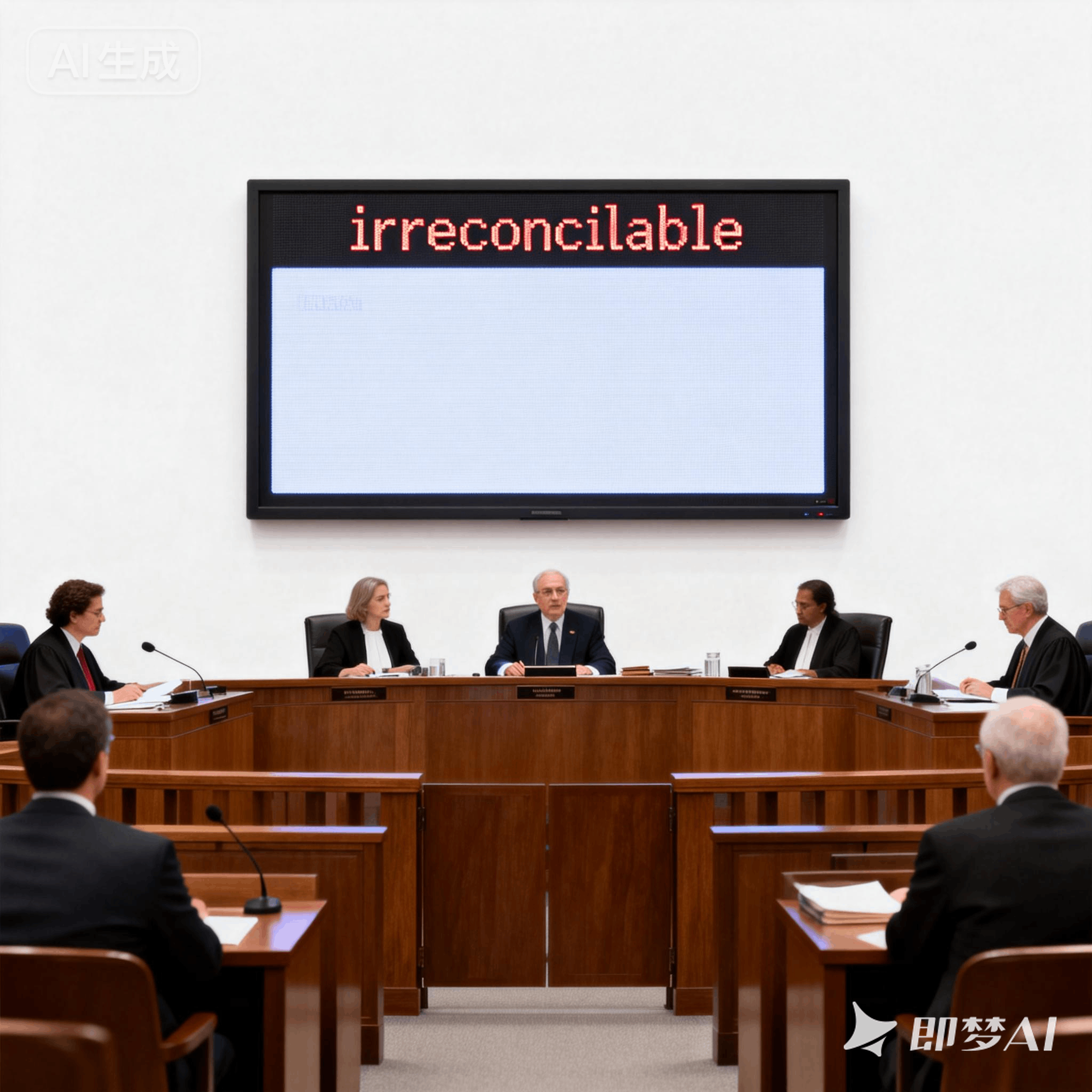 irreconcilable是什么意思_irreconcilable怎么读_音标ɪˈrekənsaɪləbl