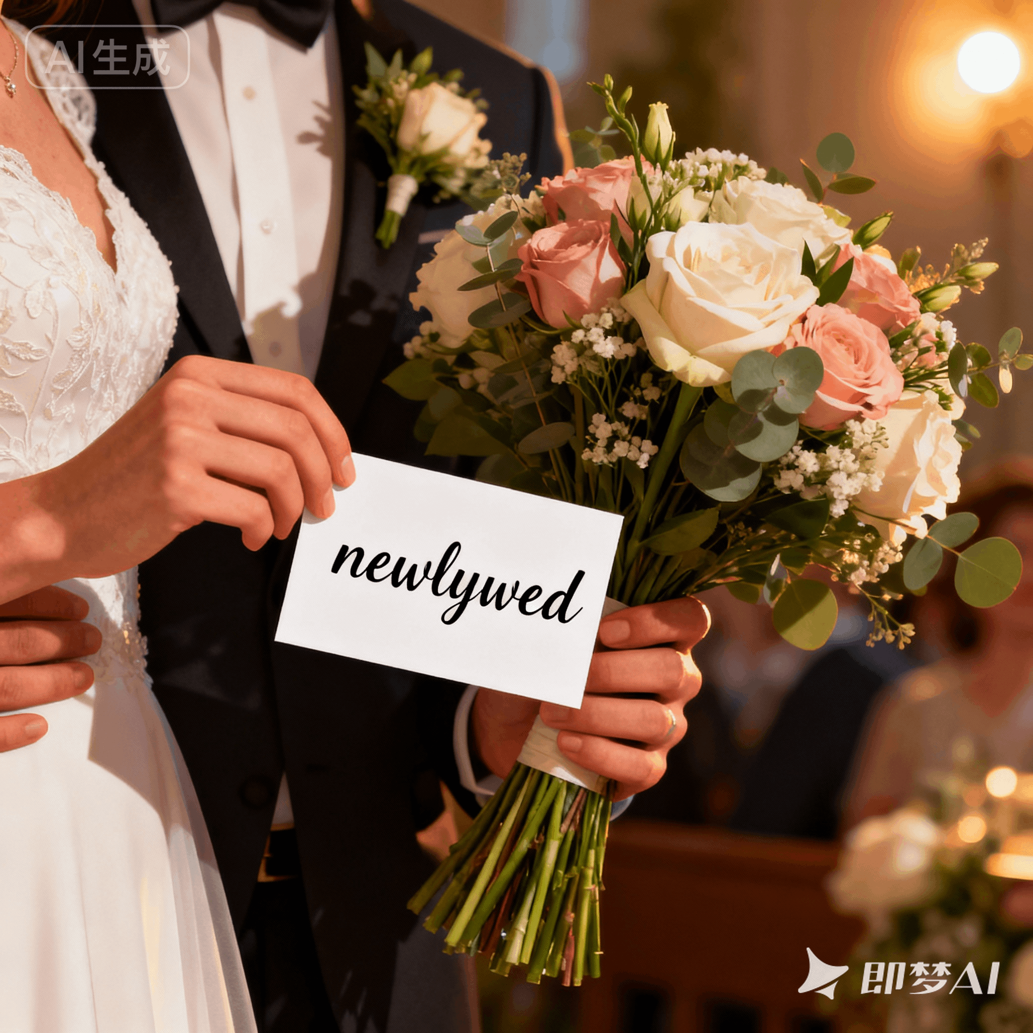 newlywed是什么意思_newlywed怎么读_音标'nju-lɪˌwed