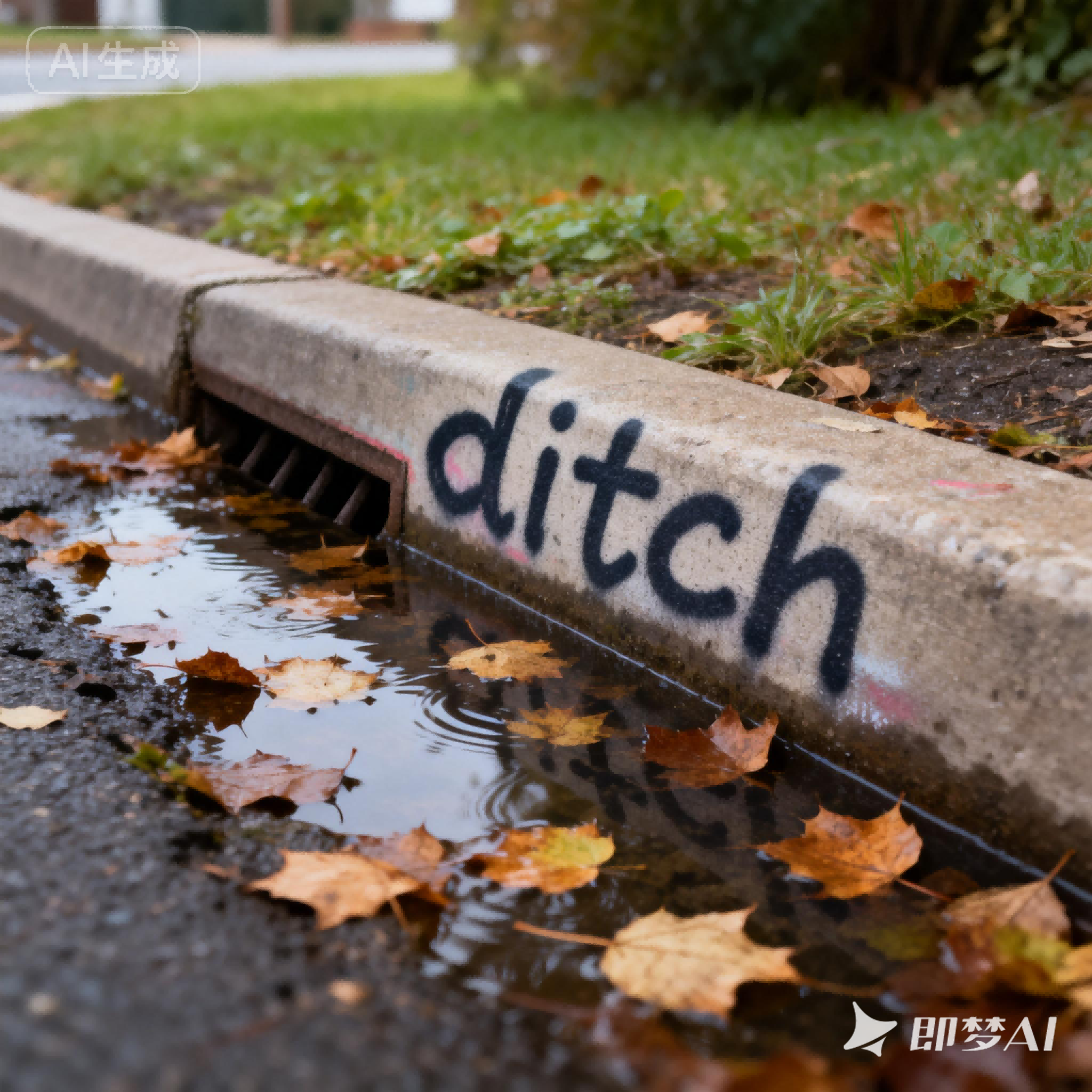 ditch是什么意思_ditch怎么读_音标dɪtʃ