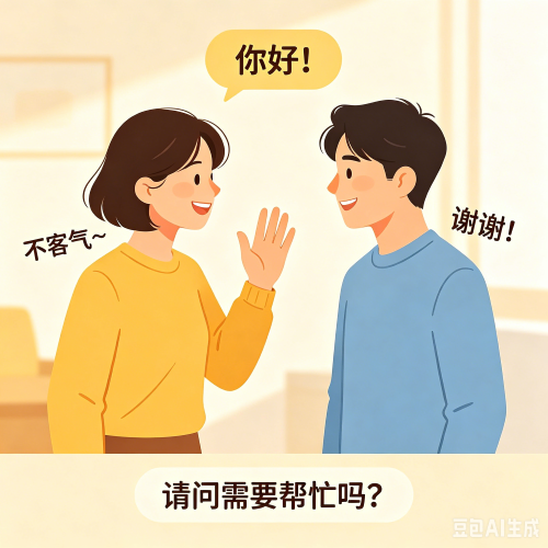 与你交谈很愉快英语