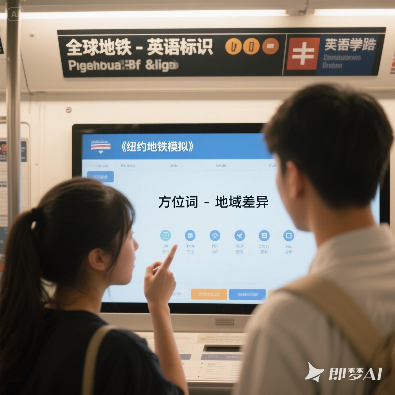 跨文化地铁问路英语指南