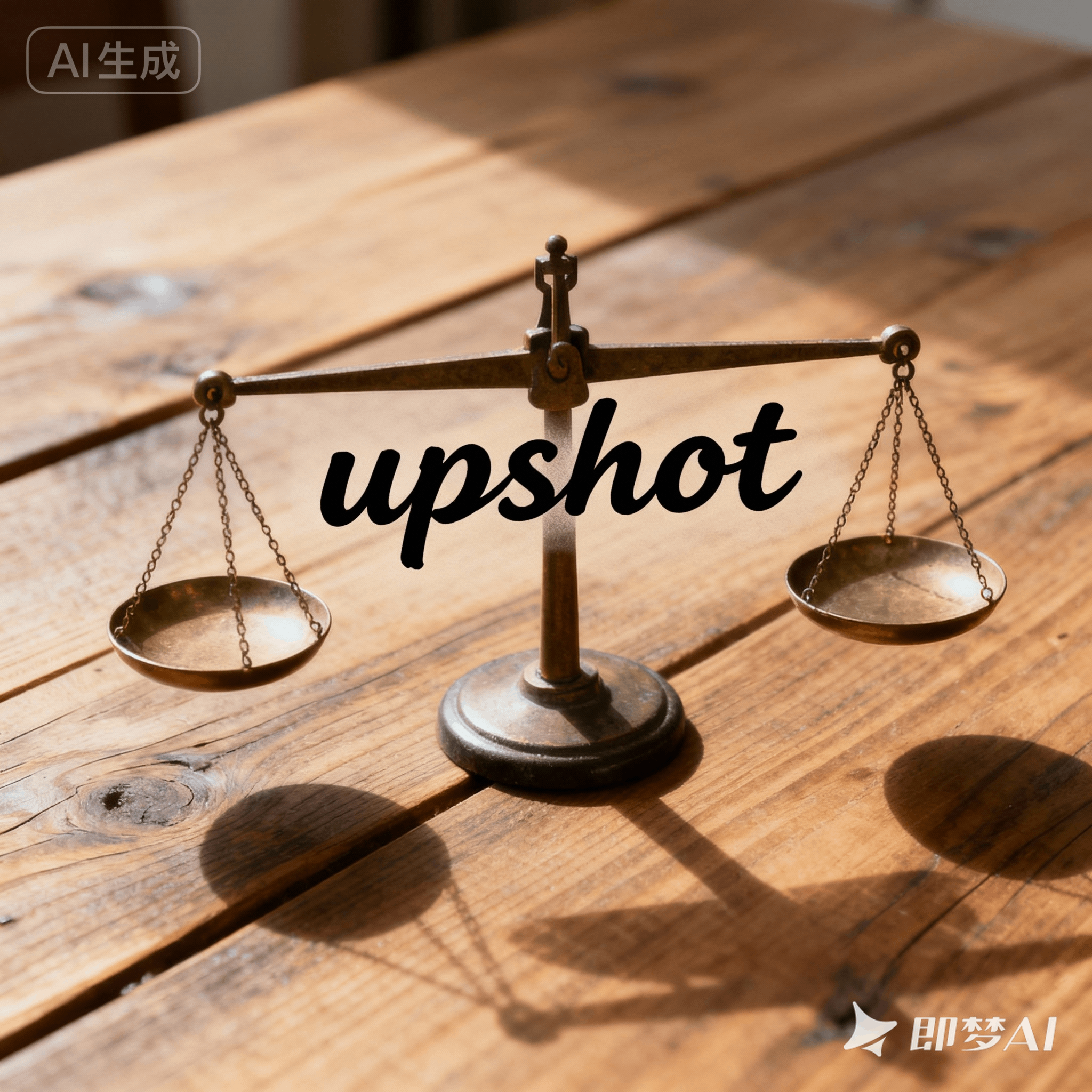 upshot是什么意思_upshot怎么读_音标ˈʌpʃɒt