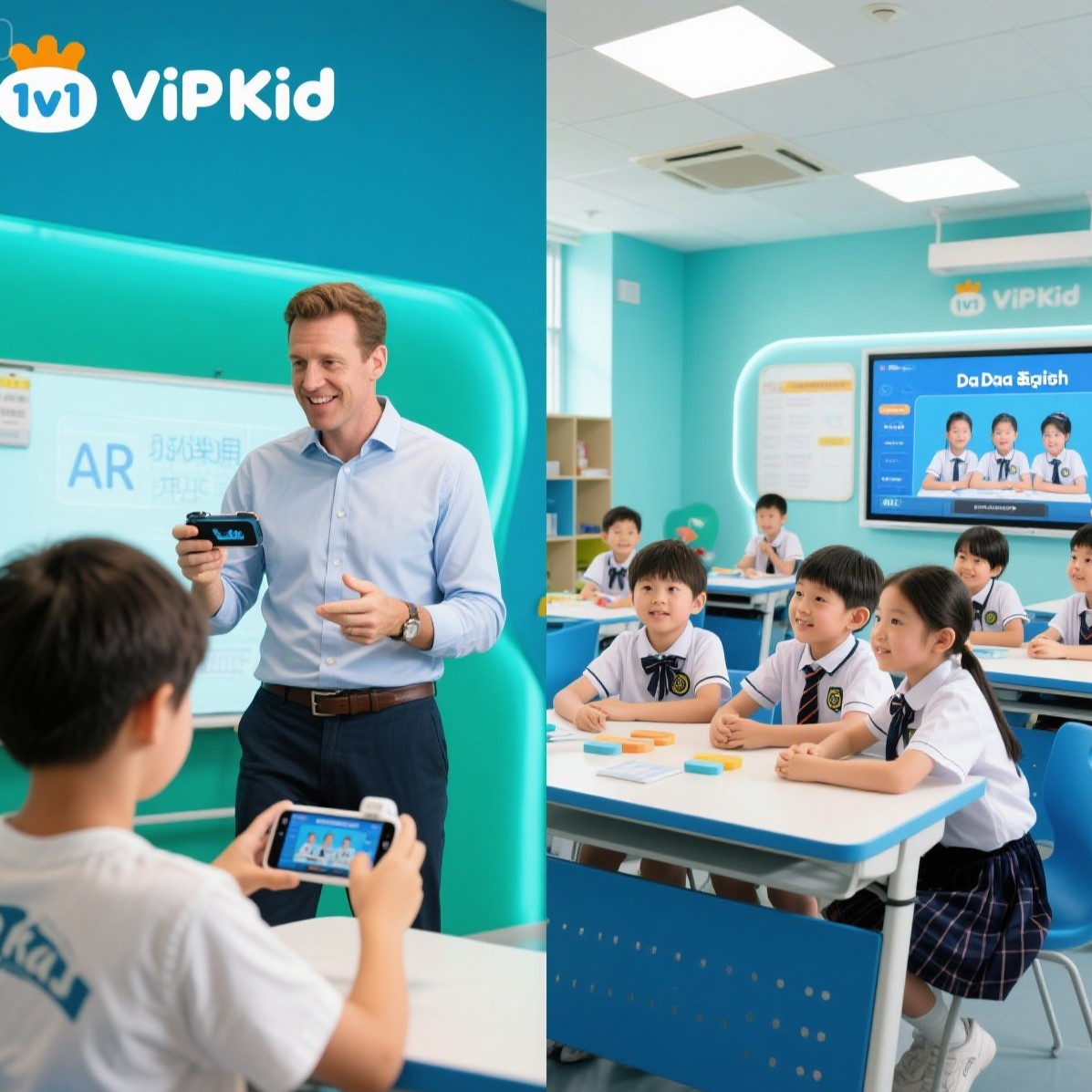 比较 VIPKID 和 DaDa 英语的教学方法？