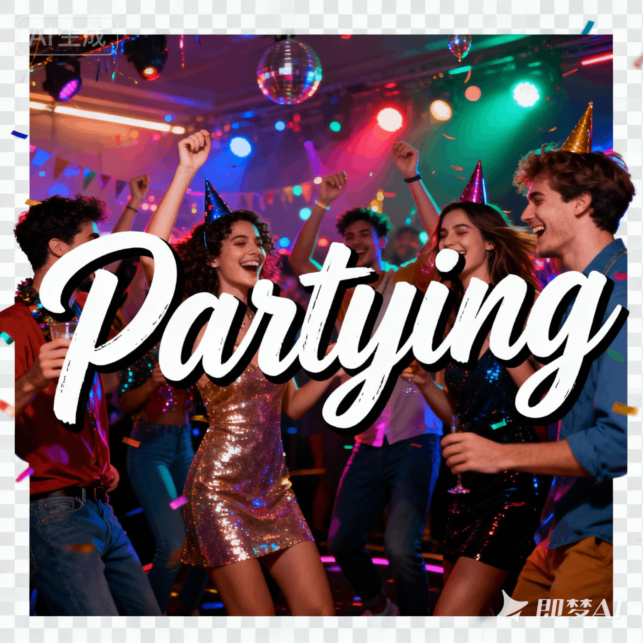 partying是什么意思_partying怎么读_音标'pɑ-ti-ɪŋ