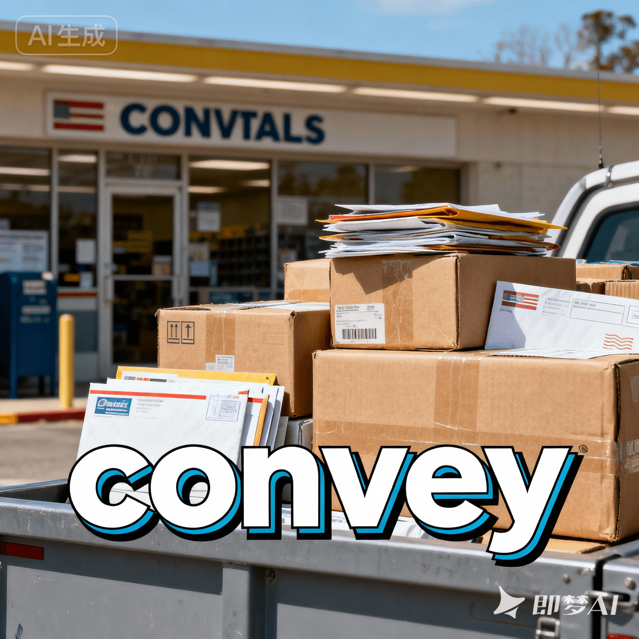 convey是什么意思_convey怎么读_音标kən'veɪ