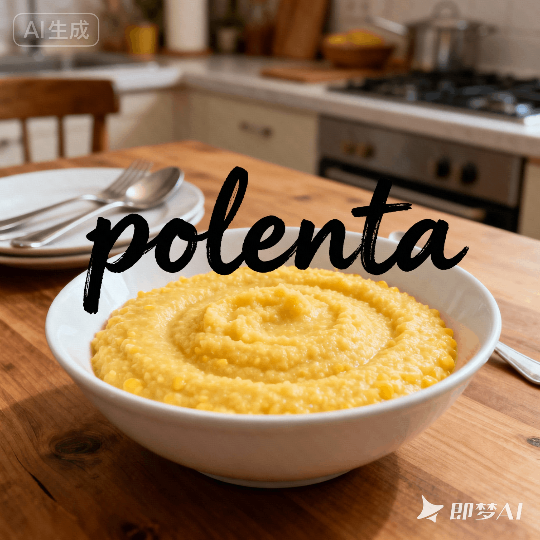 polenta是什么意思_polenta怎么读_音标pəˈlentə