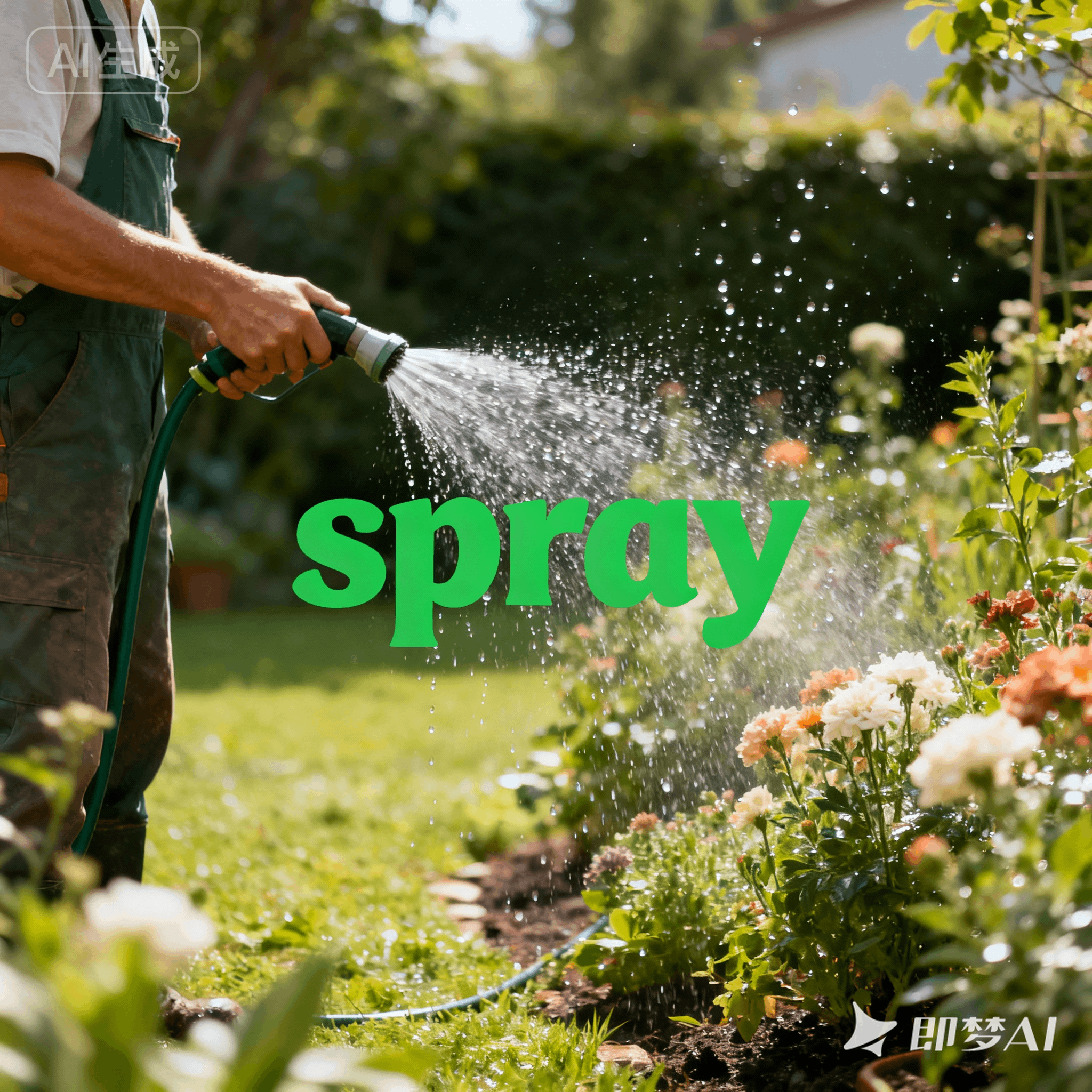 spray是什么意思_spray怎么读_音标spreɪ