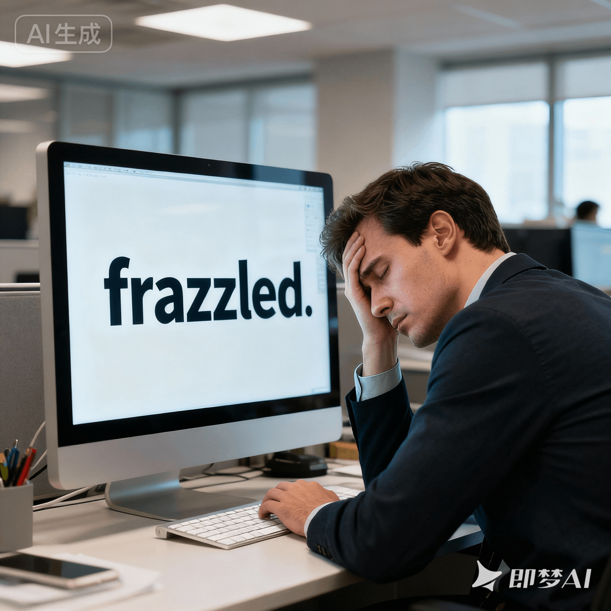 frazzled是什么意思_frazzled怎么读_音标'fræzld