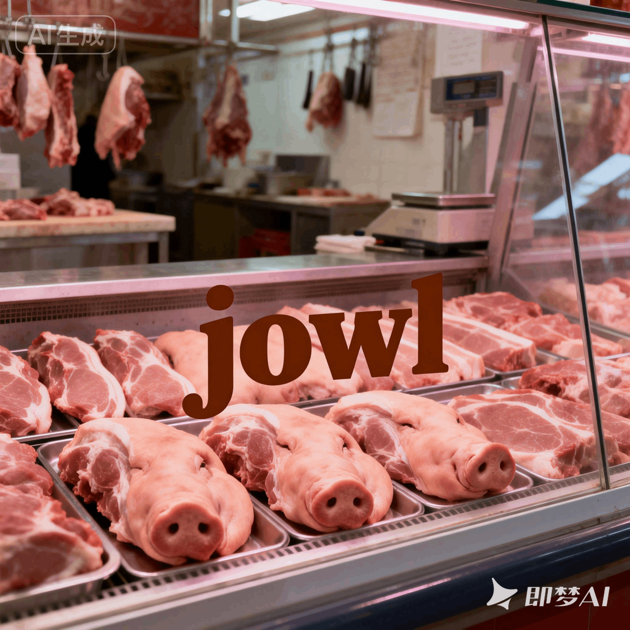 jowl是什么意思_jowl怎么读_音标dʒaʊl