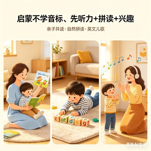 启蒙英语是先学音标吗