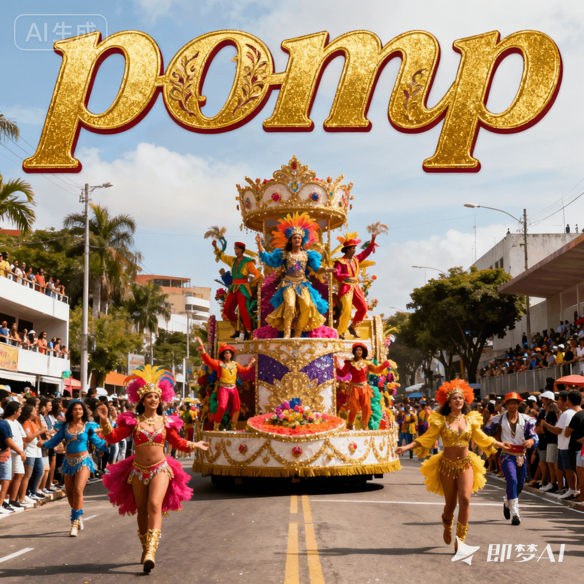 pomp是什么意思_pomp怎么读_音标pɒmp