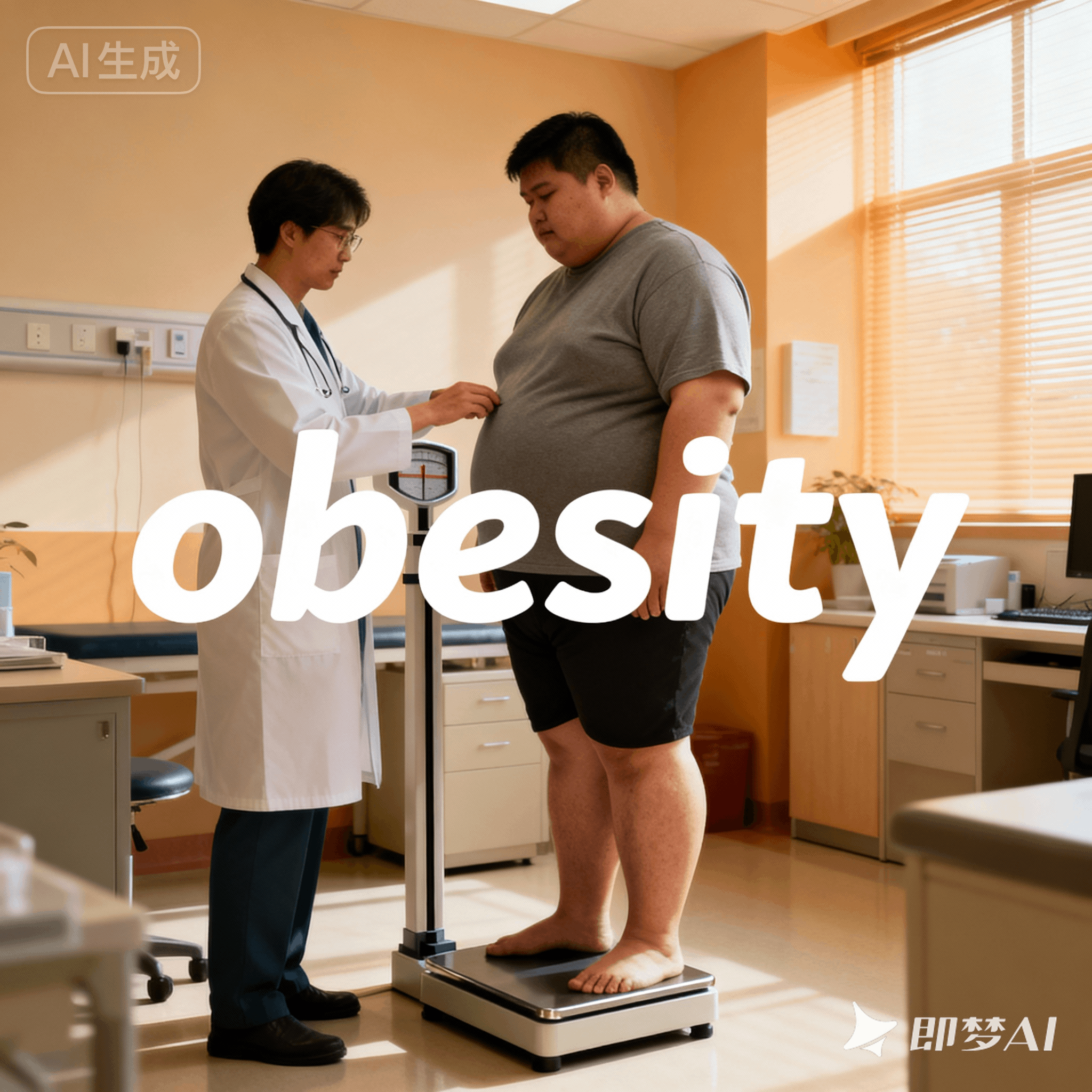 obesity是什么意思_obesity怎么读_音标əʊ'bi-sətɪ