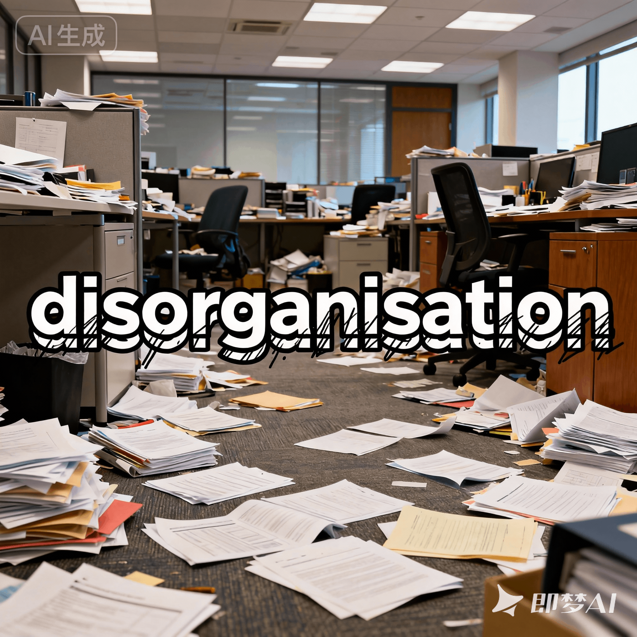 disorganisation是什么意思_disorganisation怎么读_音标dɪsɔ-ɡənaɪ'zeɪʃən