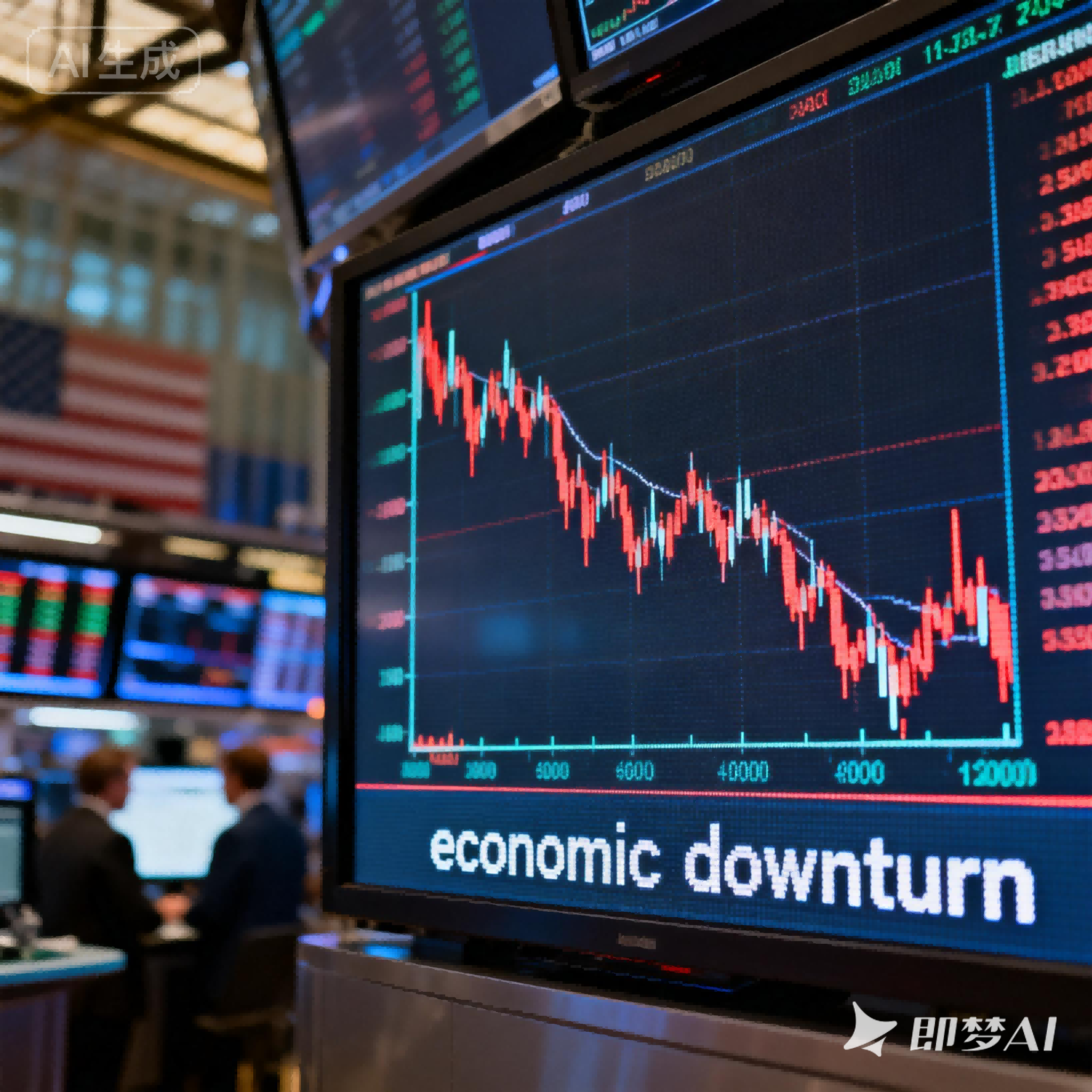 downturn是什么意思_downturn怎么读_音标ˈdaʊntɜ-n