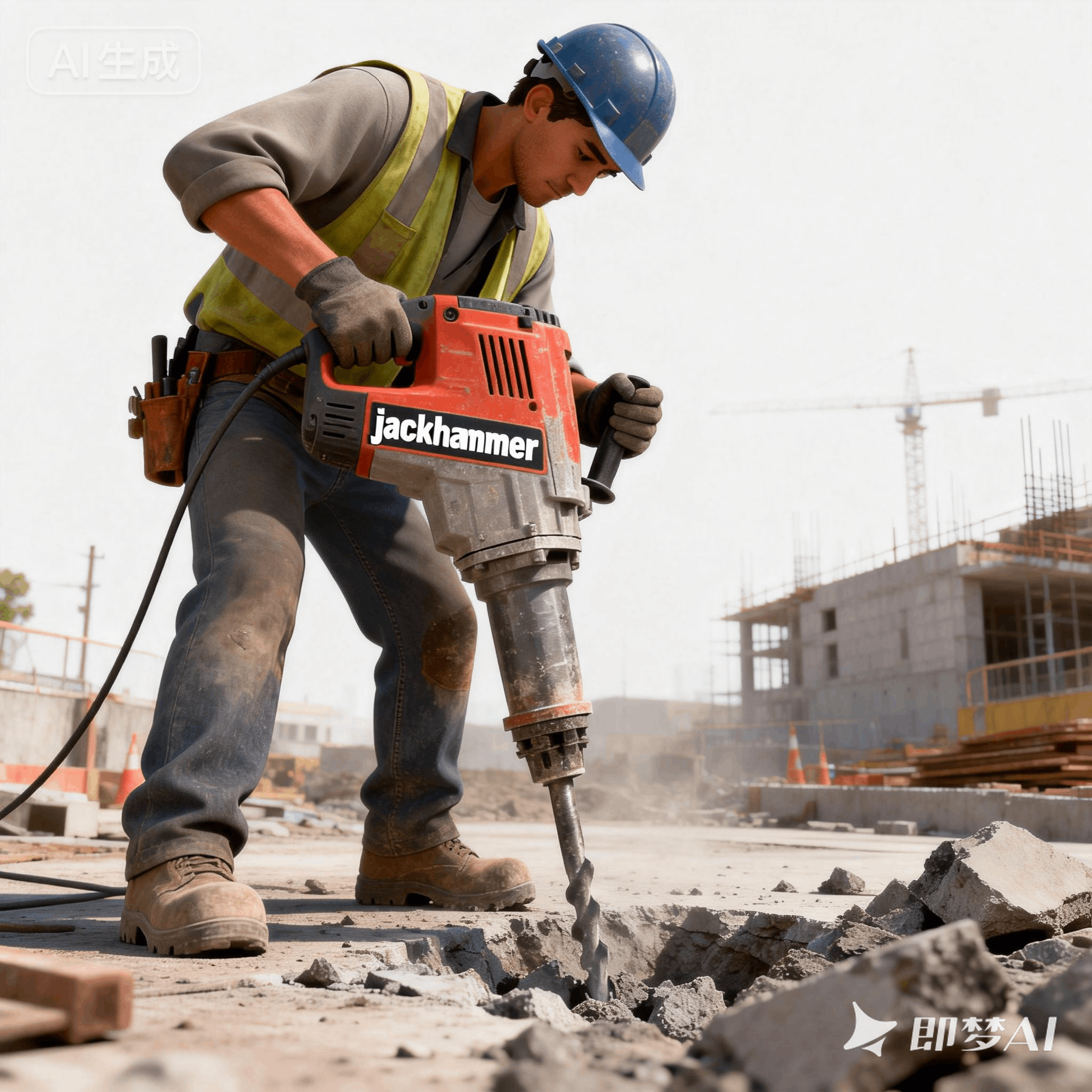 jackhammer是什么意思_jackhammer怎么读_音标ˈdʒækhæmə(r)