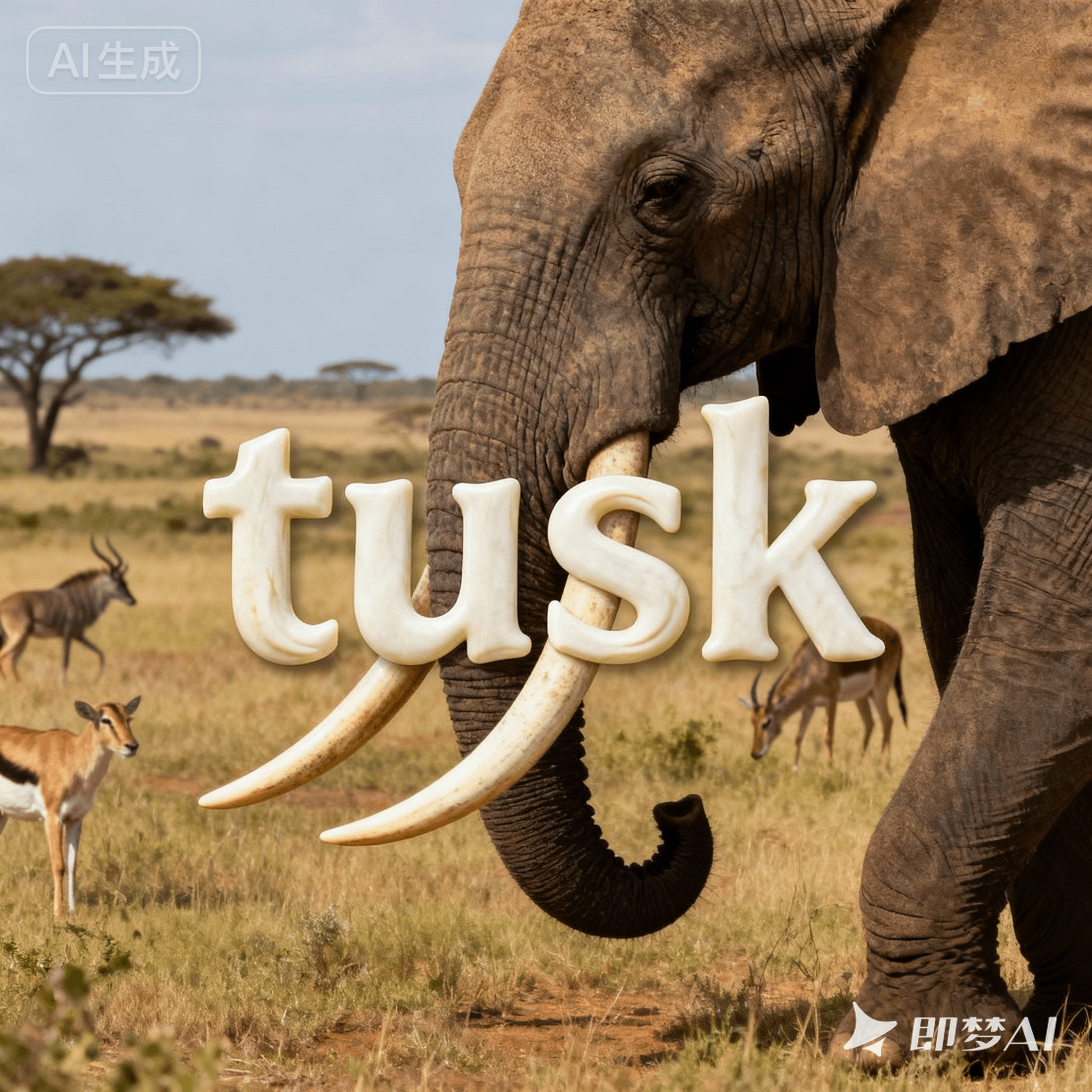 tusk是什么意思_tusk怎么读_音标tʌsk