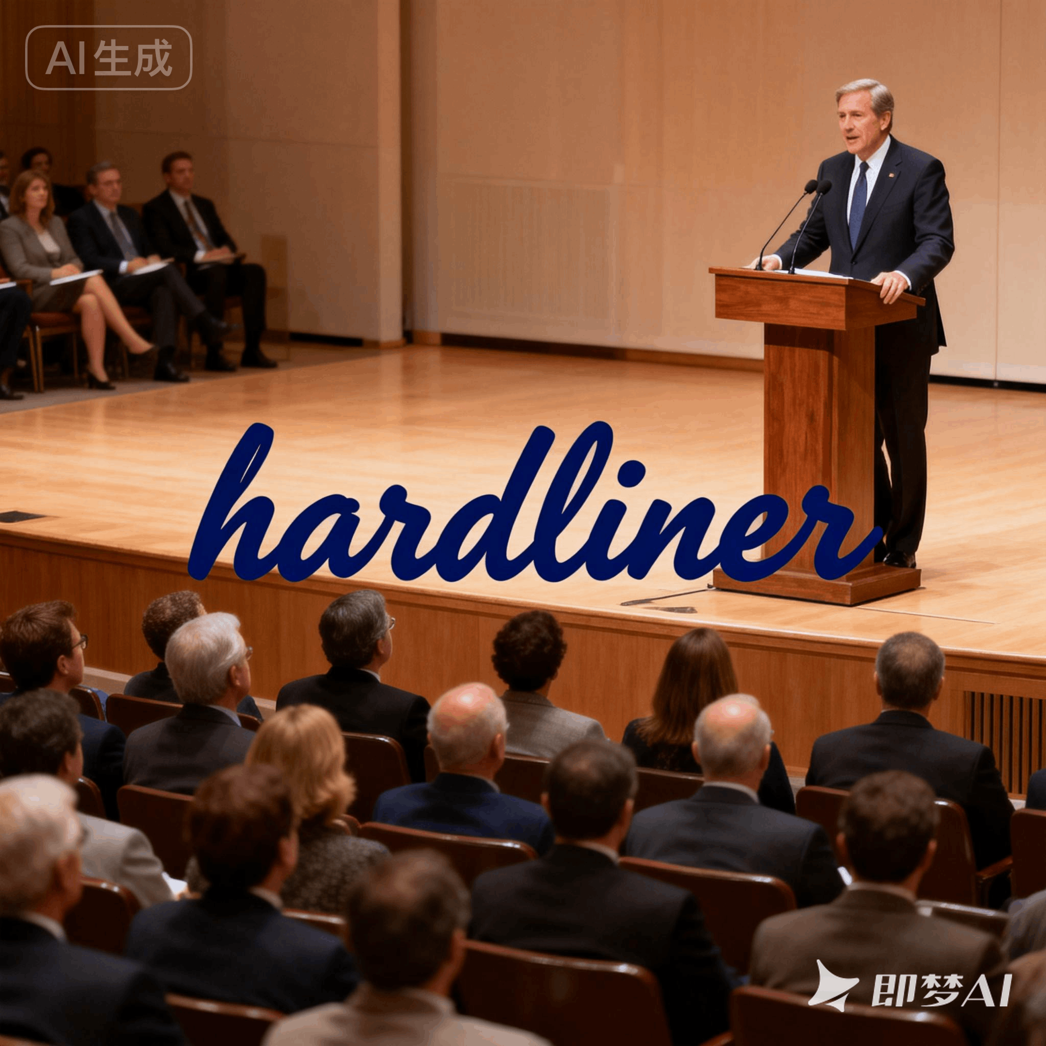 hardliner是什么意思_hardliner怎么读_音标ˌhɑ-d'laɪnə(r)