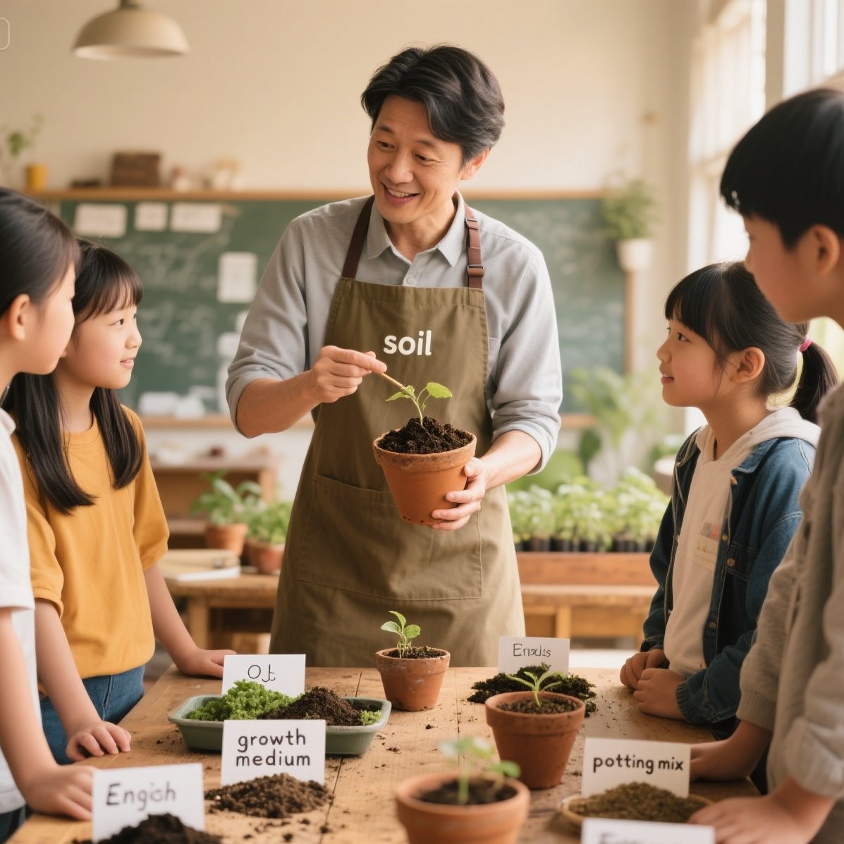 Soil 在园艺英语中是如何表达的？