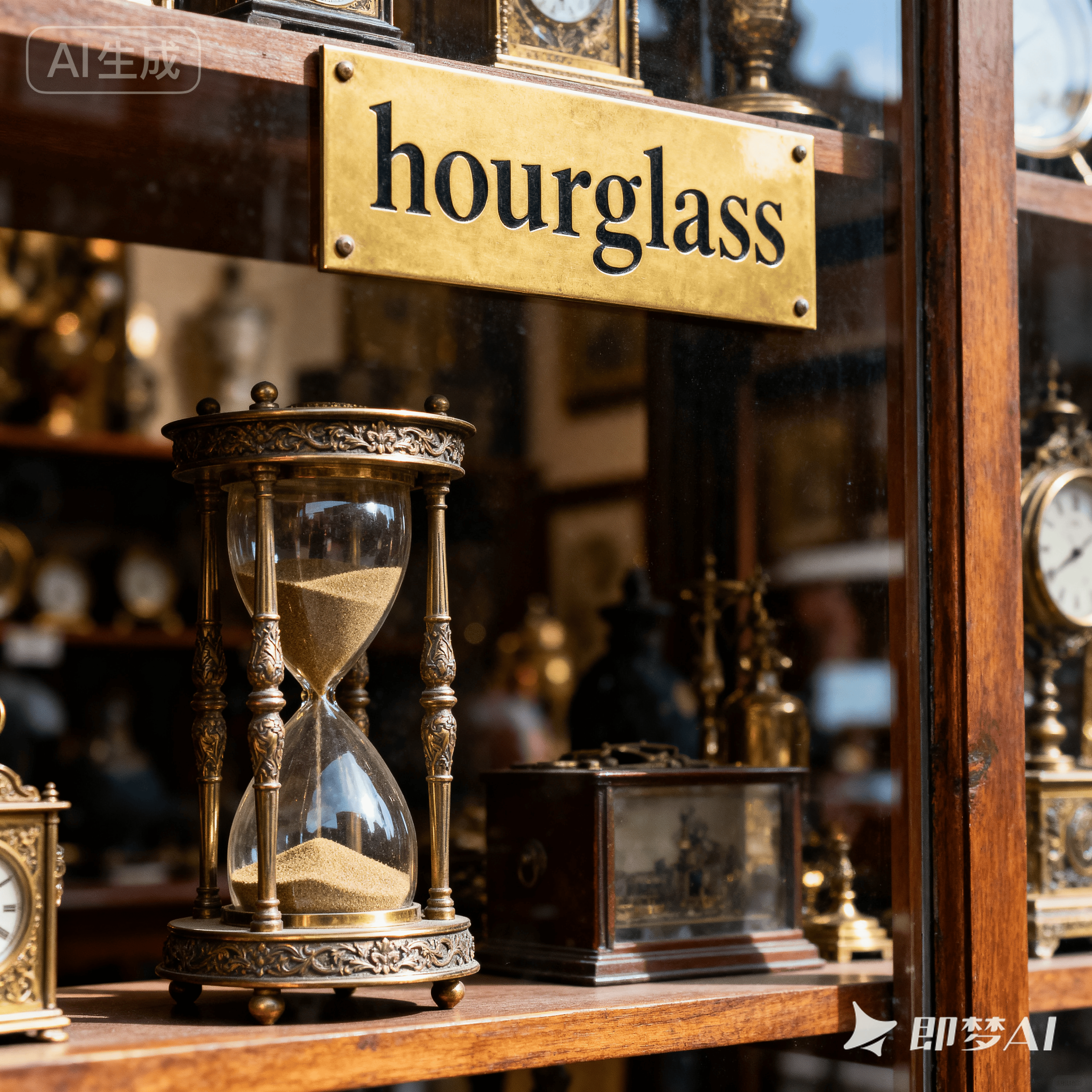 hourglass是什么意思_hourglass怎么读_音标ˈaʊəˌglæs