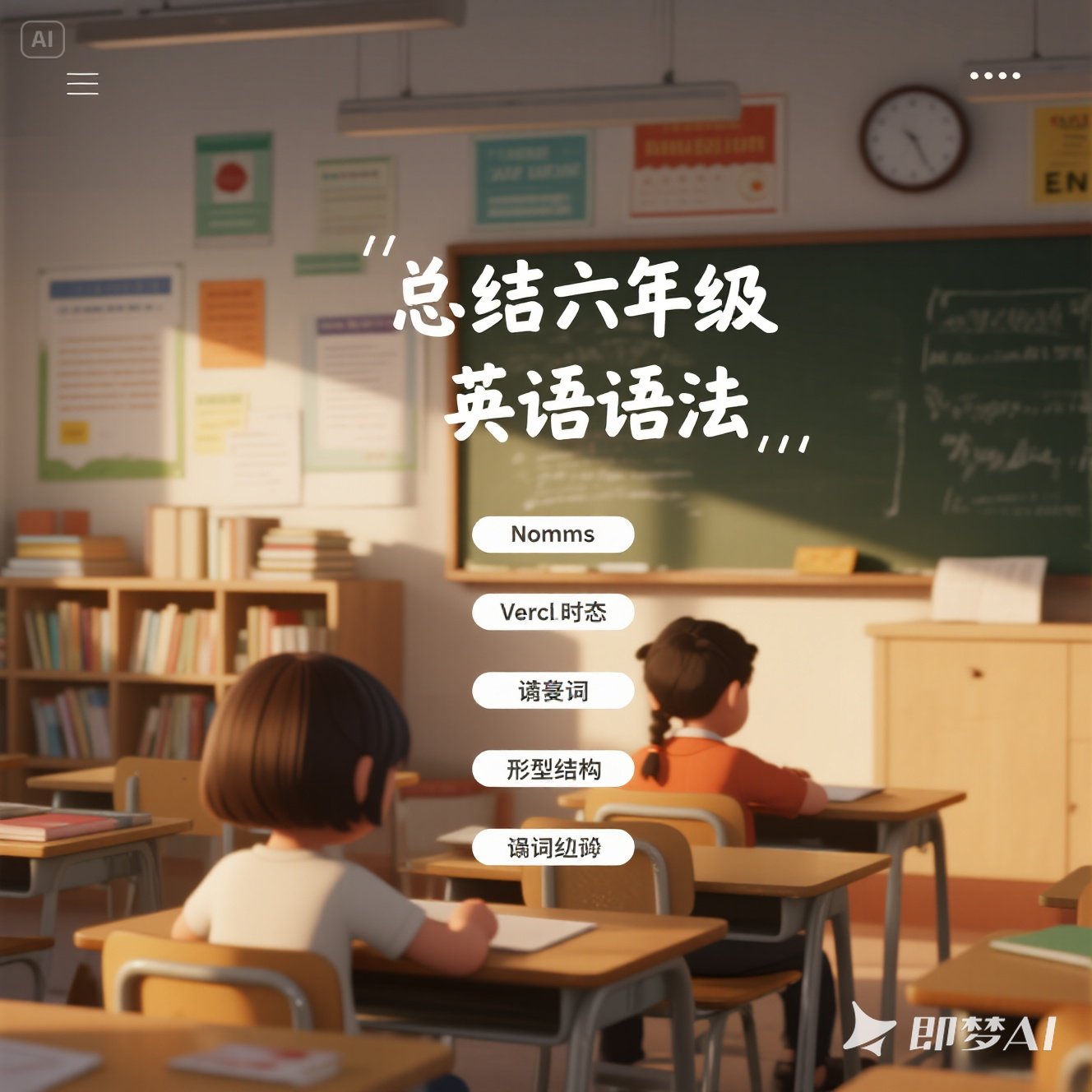 六年级英语语法复习要点总结？
