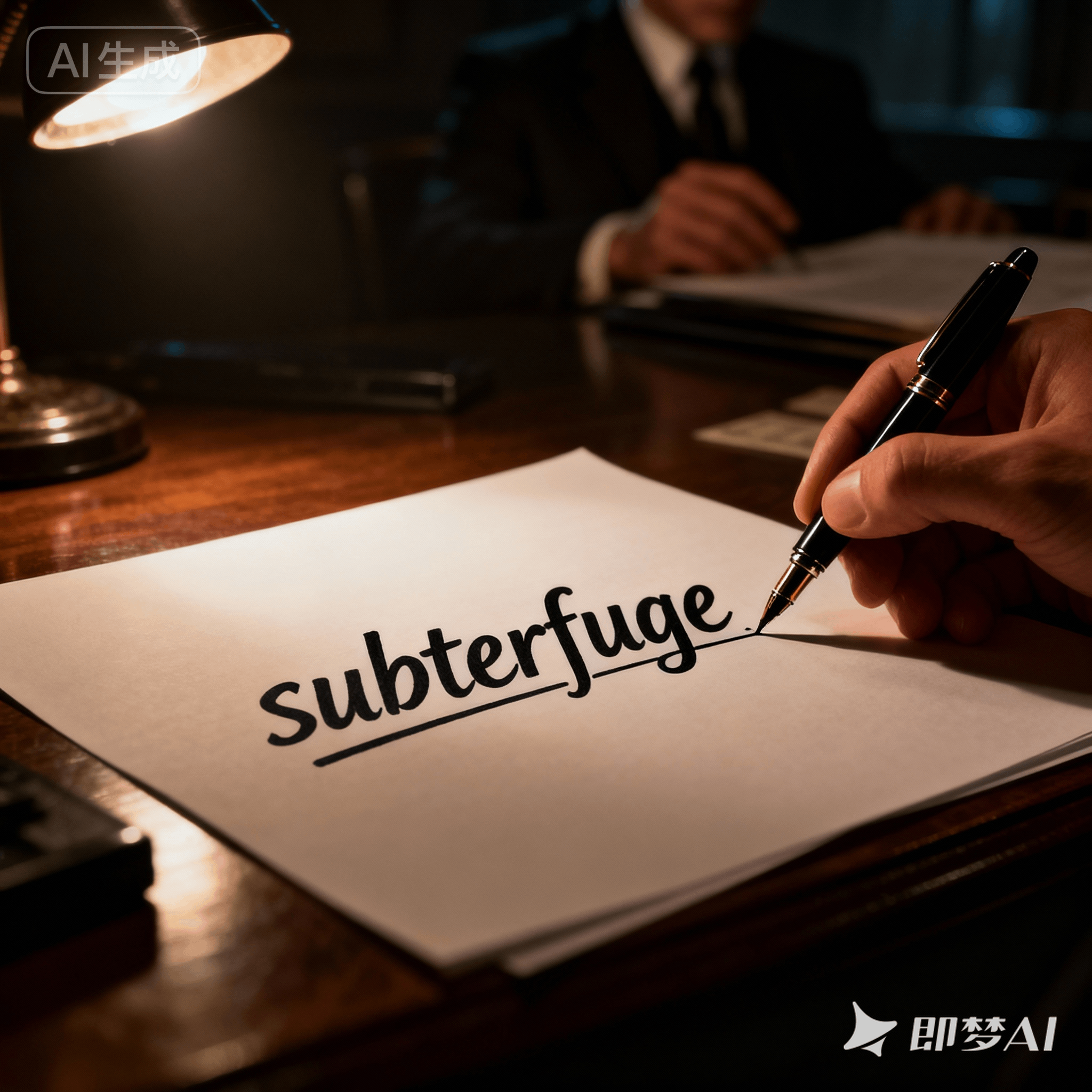 subterfuge是什么意思_subterfuge怎么读_音标ˈsʌbtəfju-dʒ