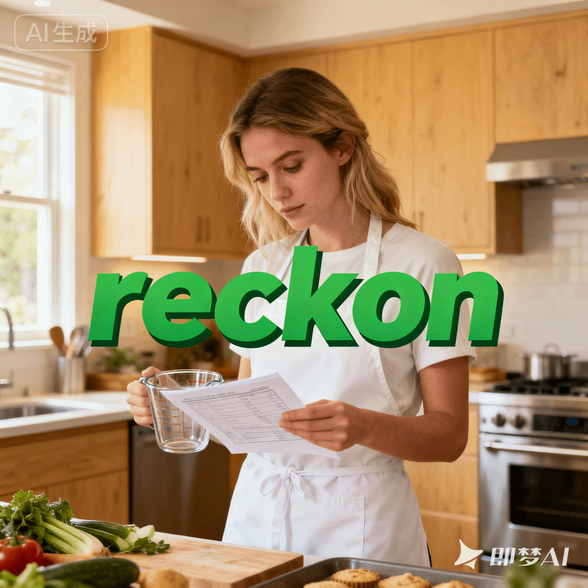 reckon是什么意思_reckon怎么读_音标'rekən