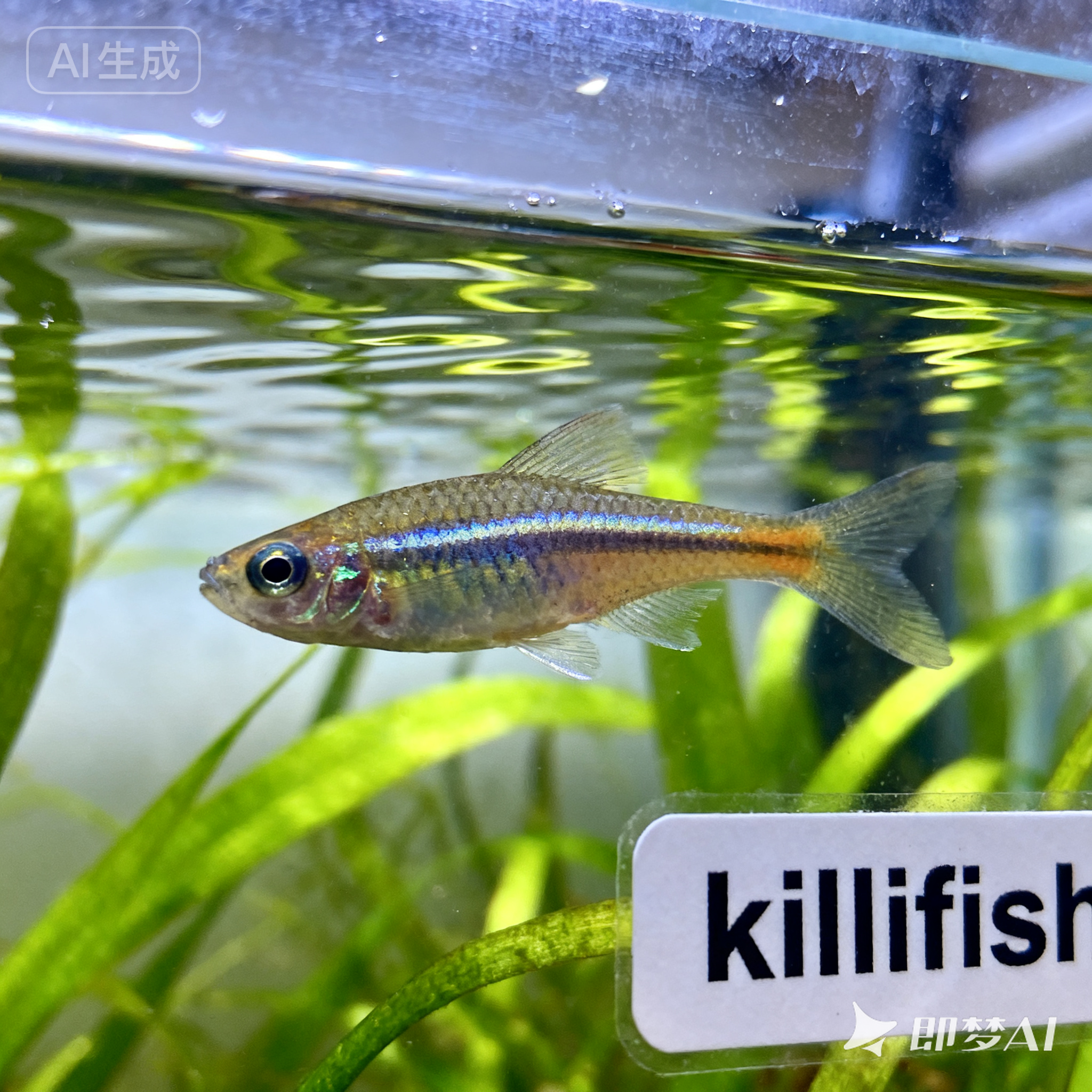 killifish是什么意思_killifish怎么读_音标'kɪləfɪʃ