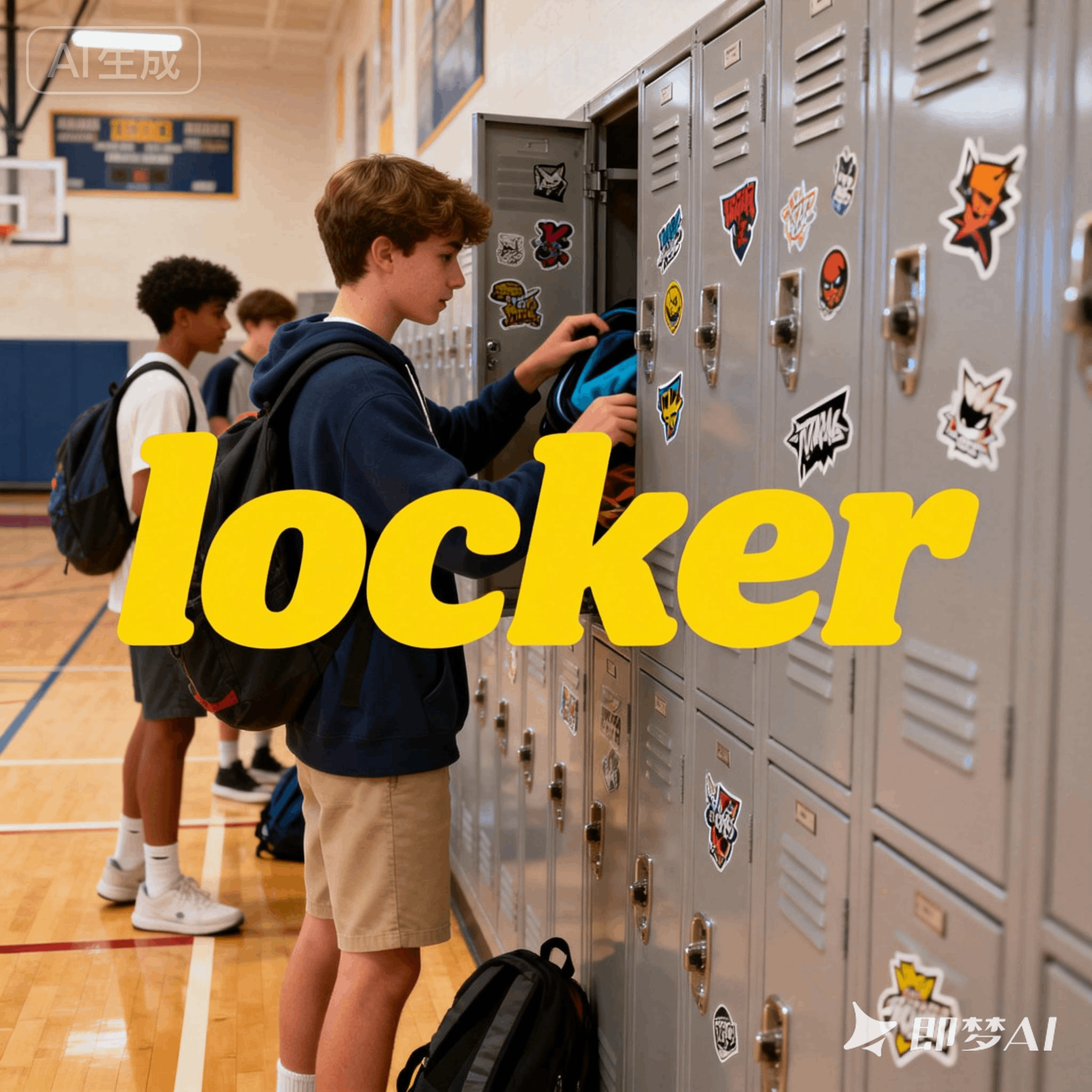 locker是什么意思_locker怎么读_音标'lɒkə(r)