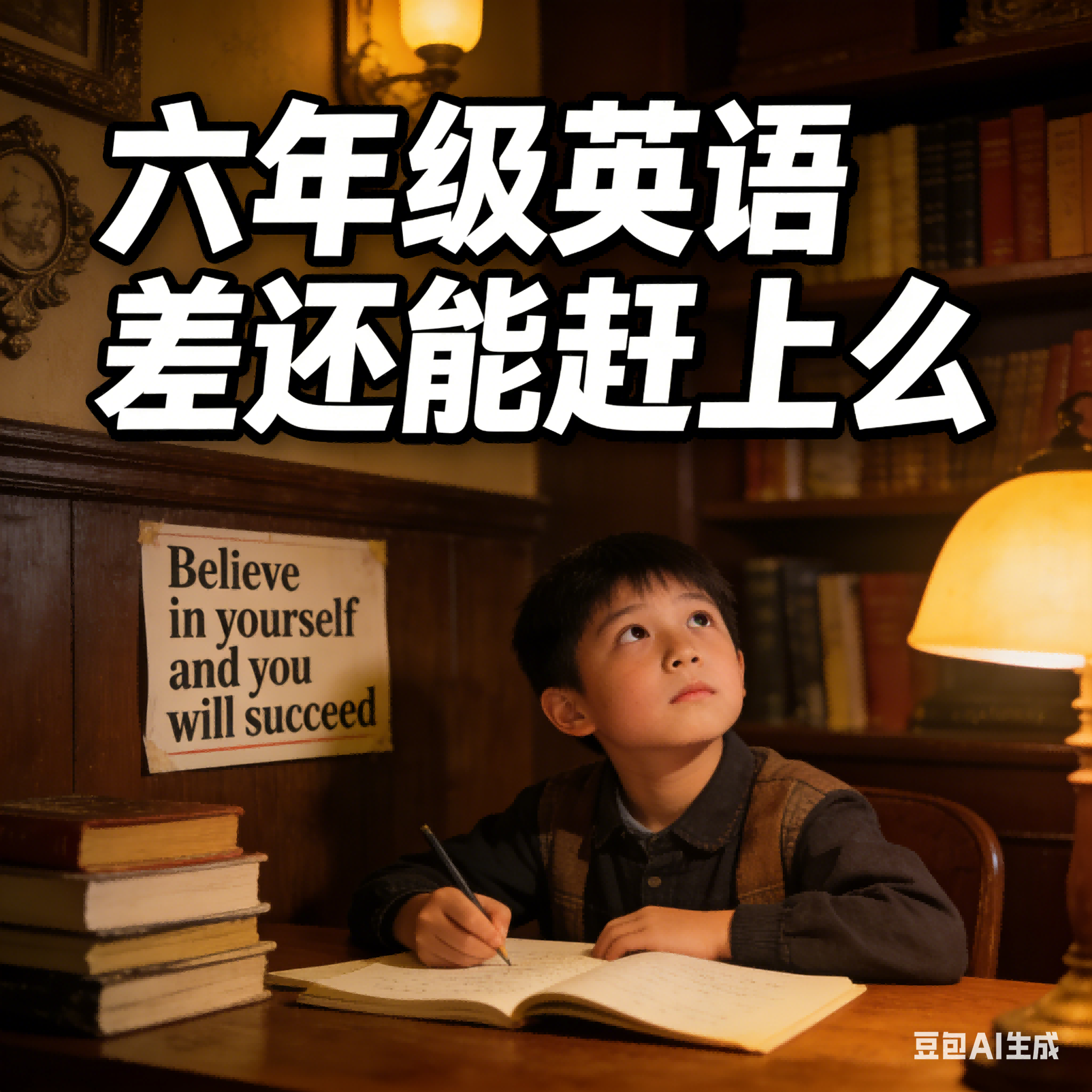 六年级英语差还能赶上么