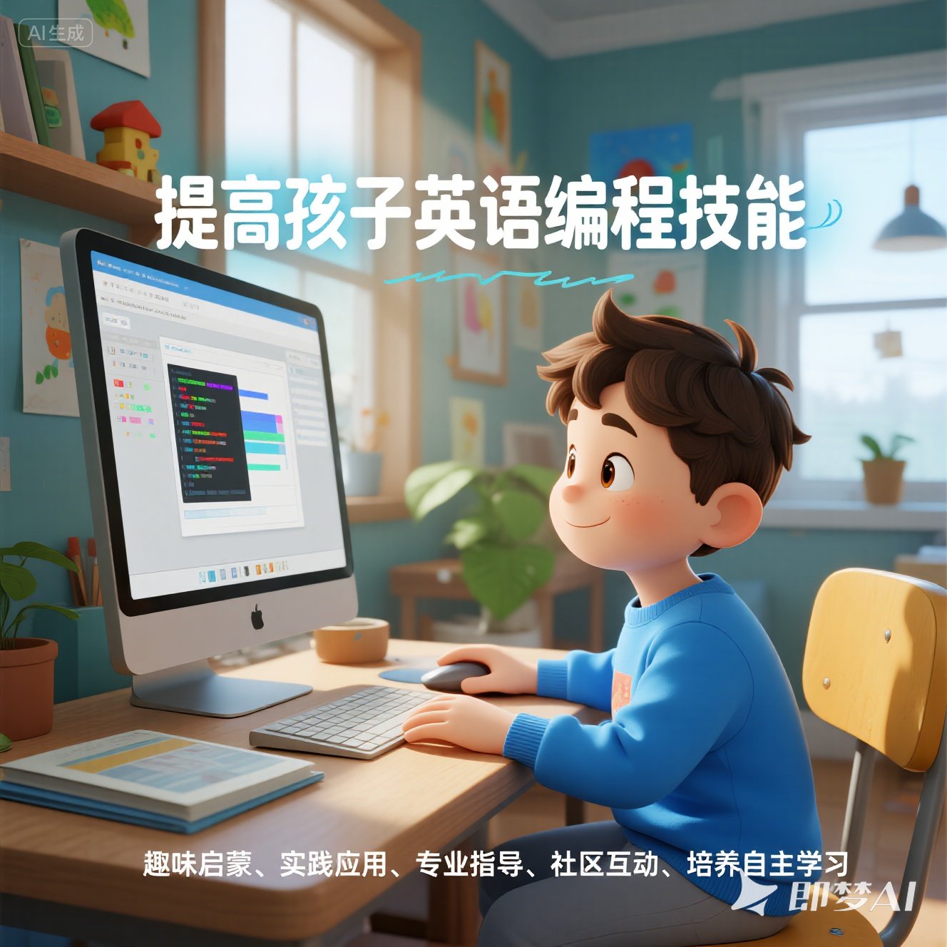提高孩子英语编程技能的方法？