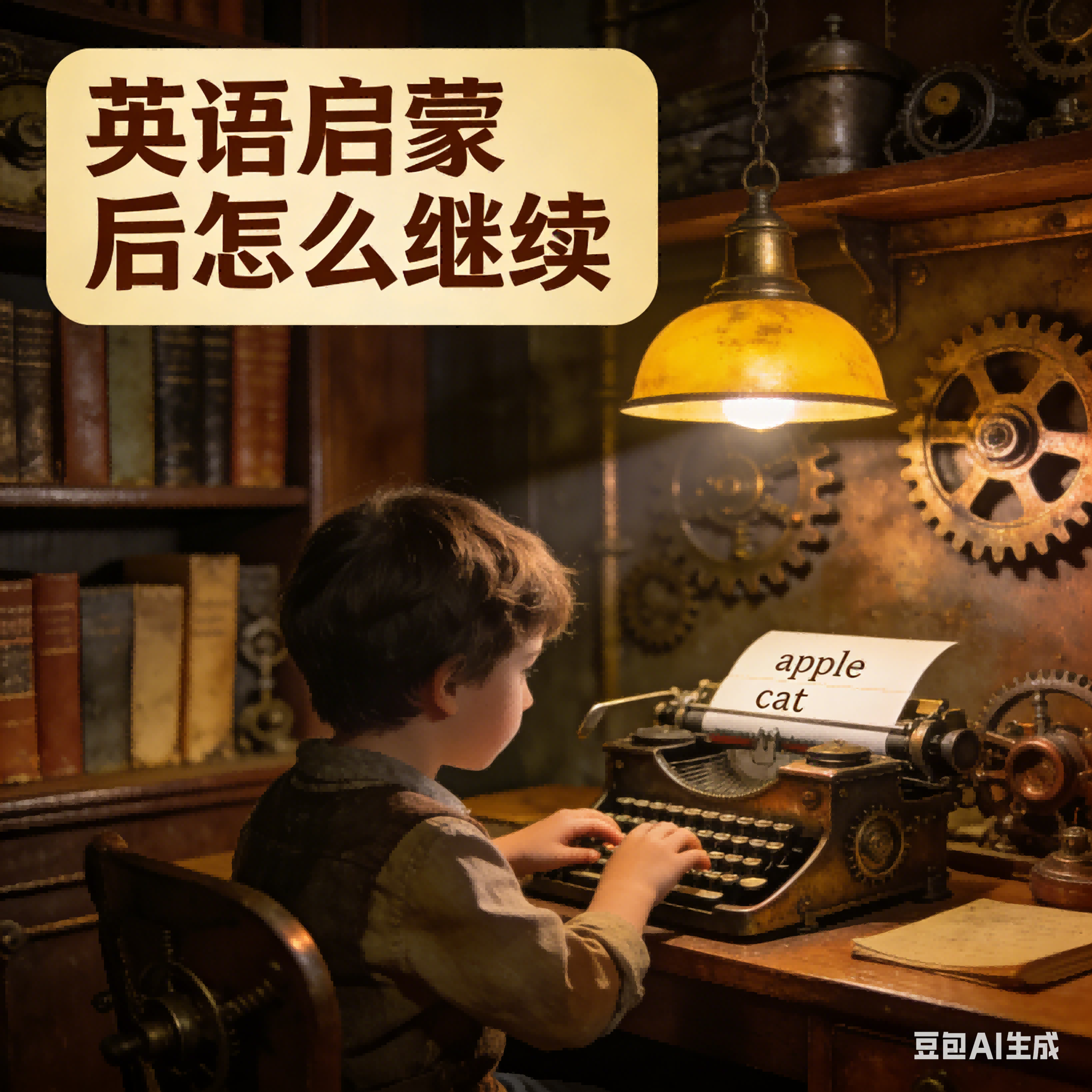 英语启蒙后怎么继续