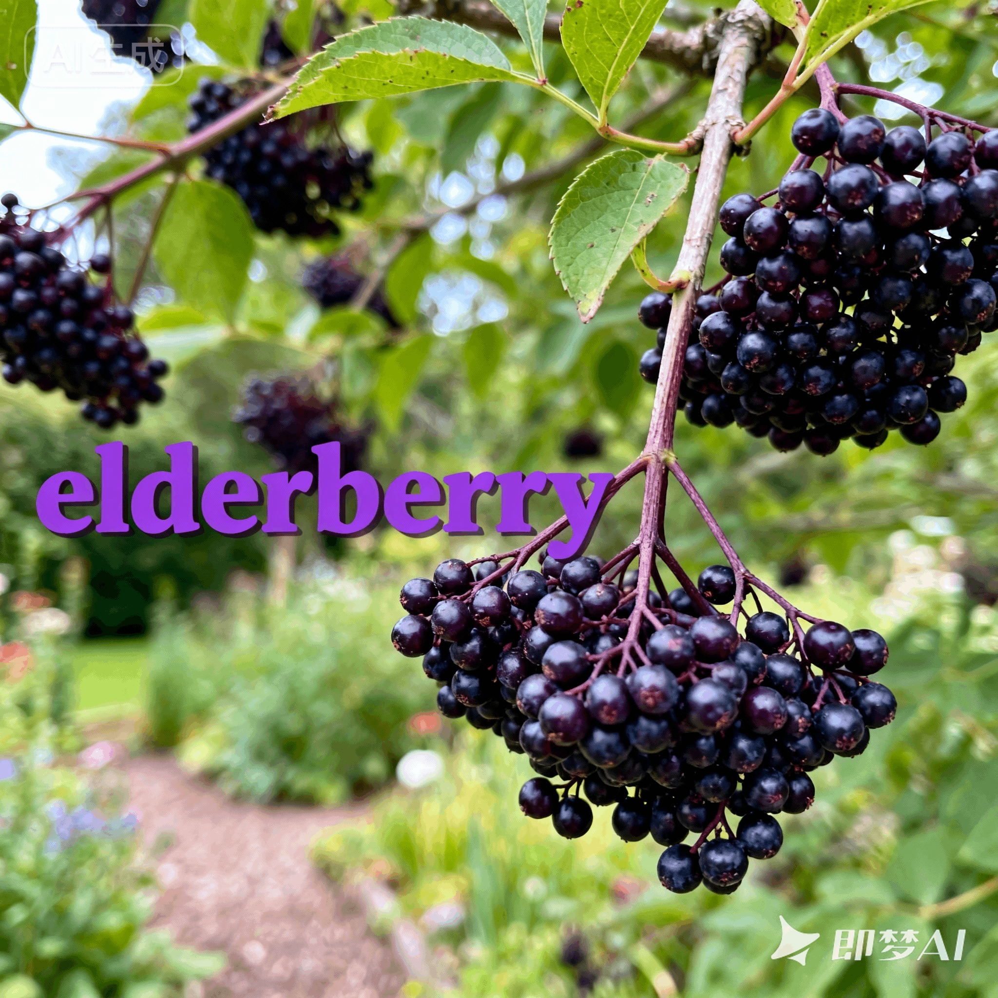 elderberry是什么意思_elderberry怎么读_音标ˈeldəberɪ