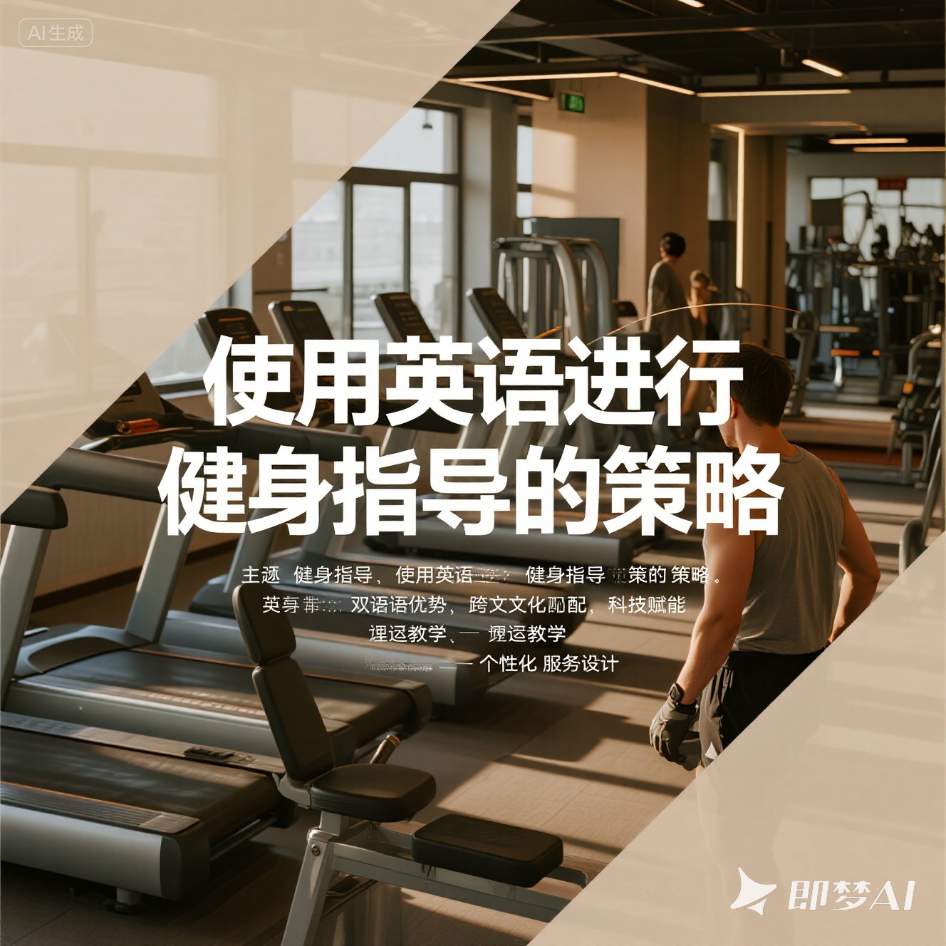 使用英语进行健身指导的策略？