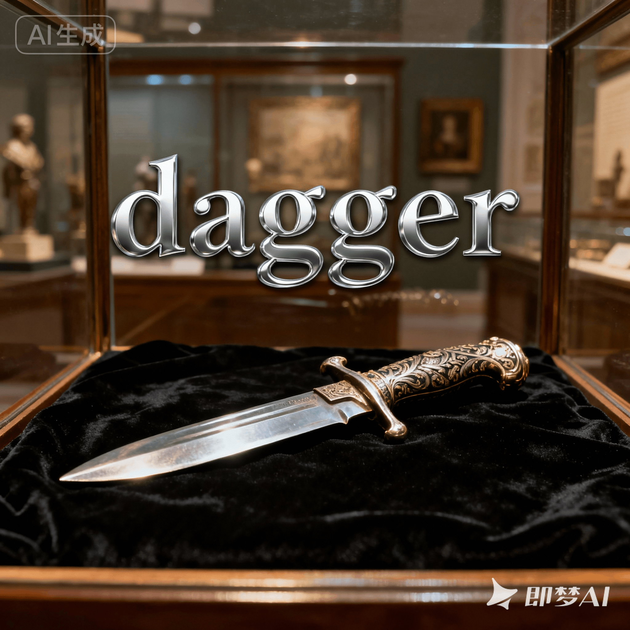 dagger是什么意思_dagger怎么读_音标ˈdægə(r)