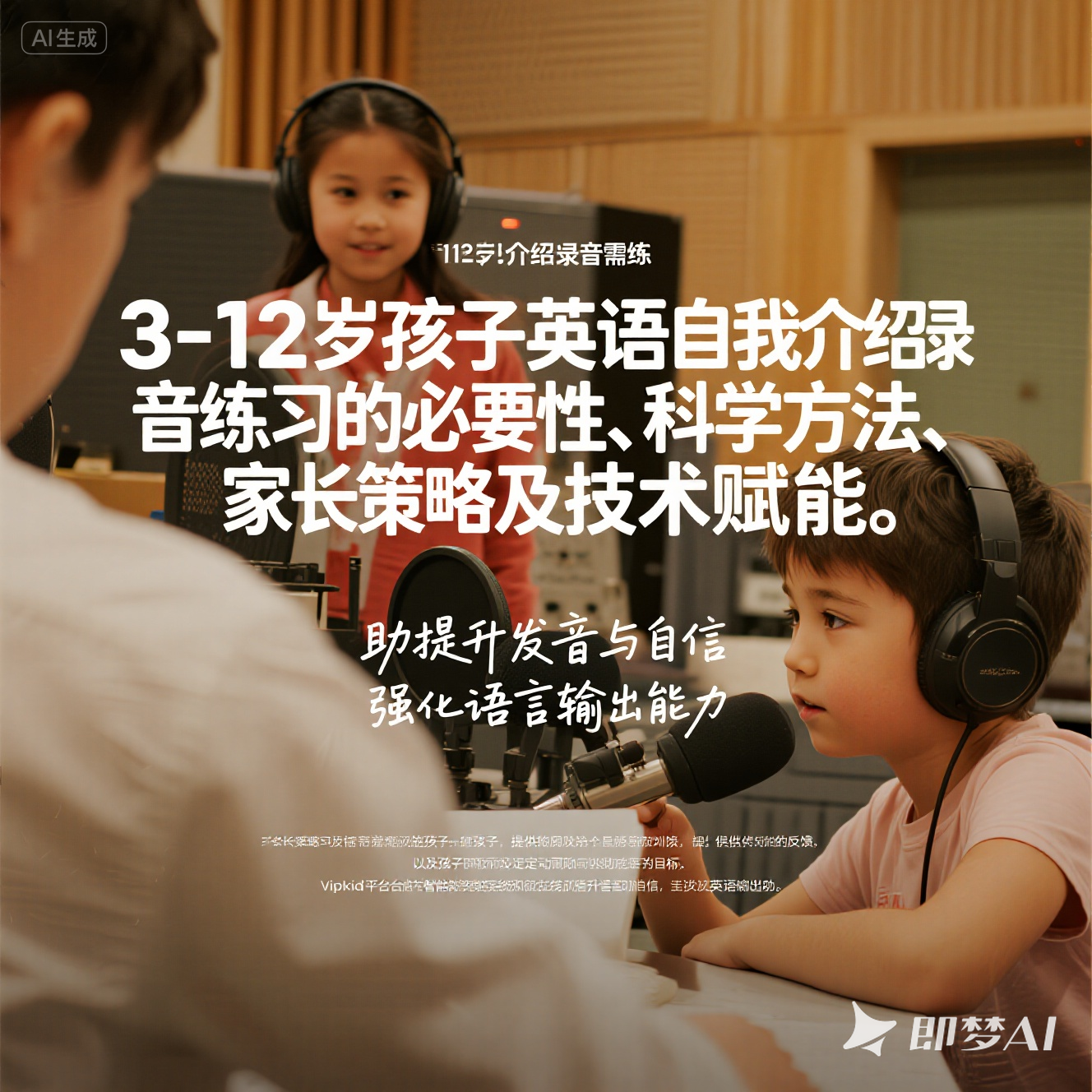 岁孩子英语自我介绍录音练习？
