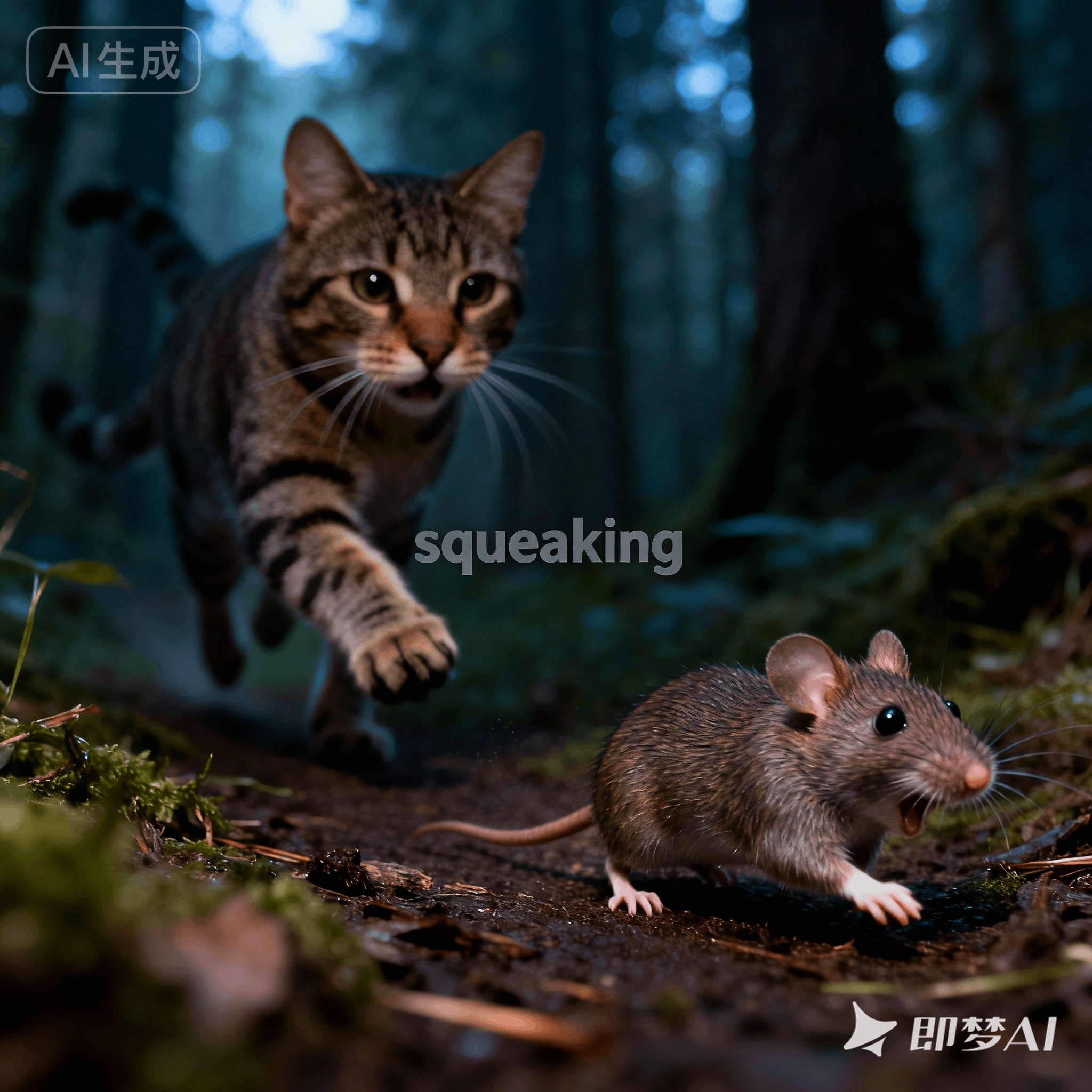 squeaking是什么意思_squeaking怎么读_音标sk'wi-kɪŋ