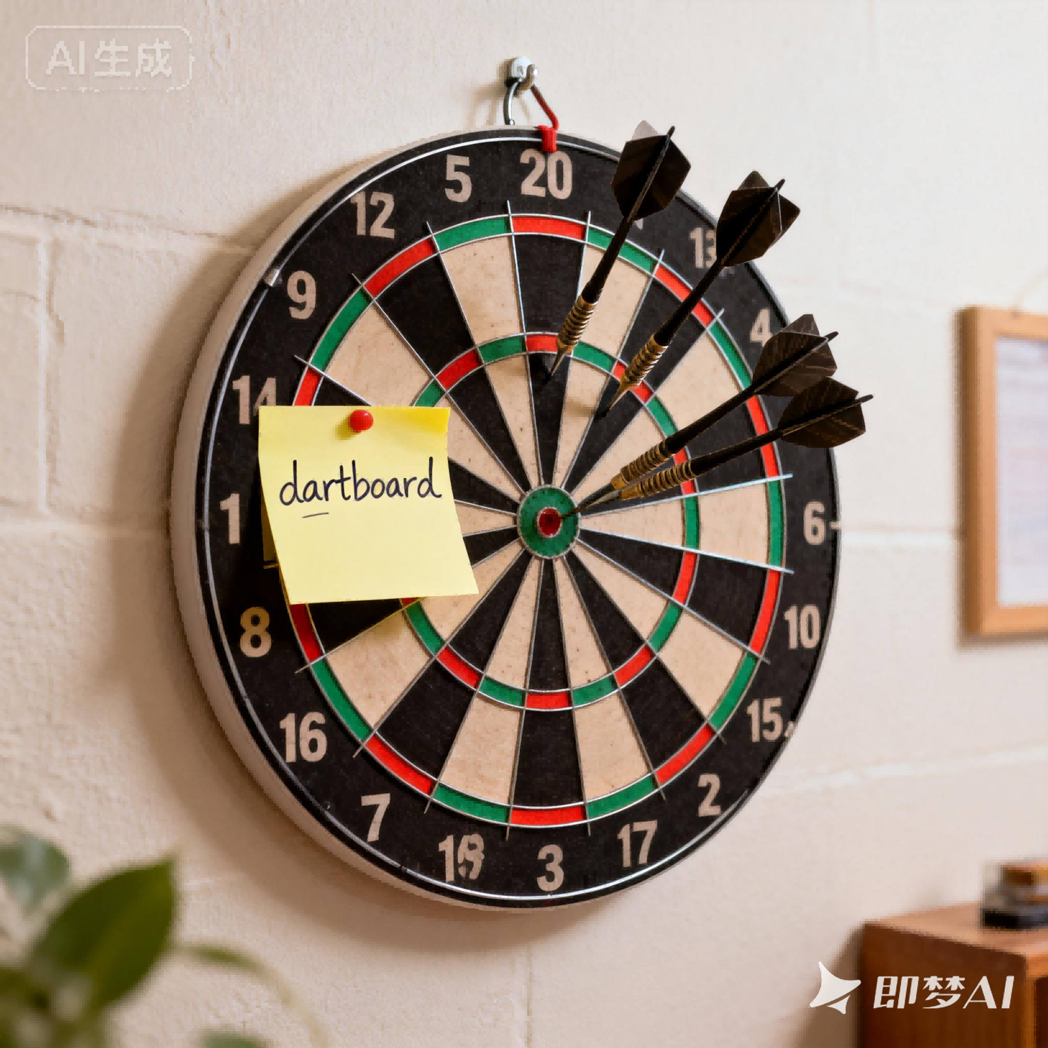 dartboard是什么意思_dartboard怎么读_音标ˈdɑ-tbɔ-d