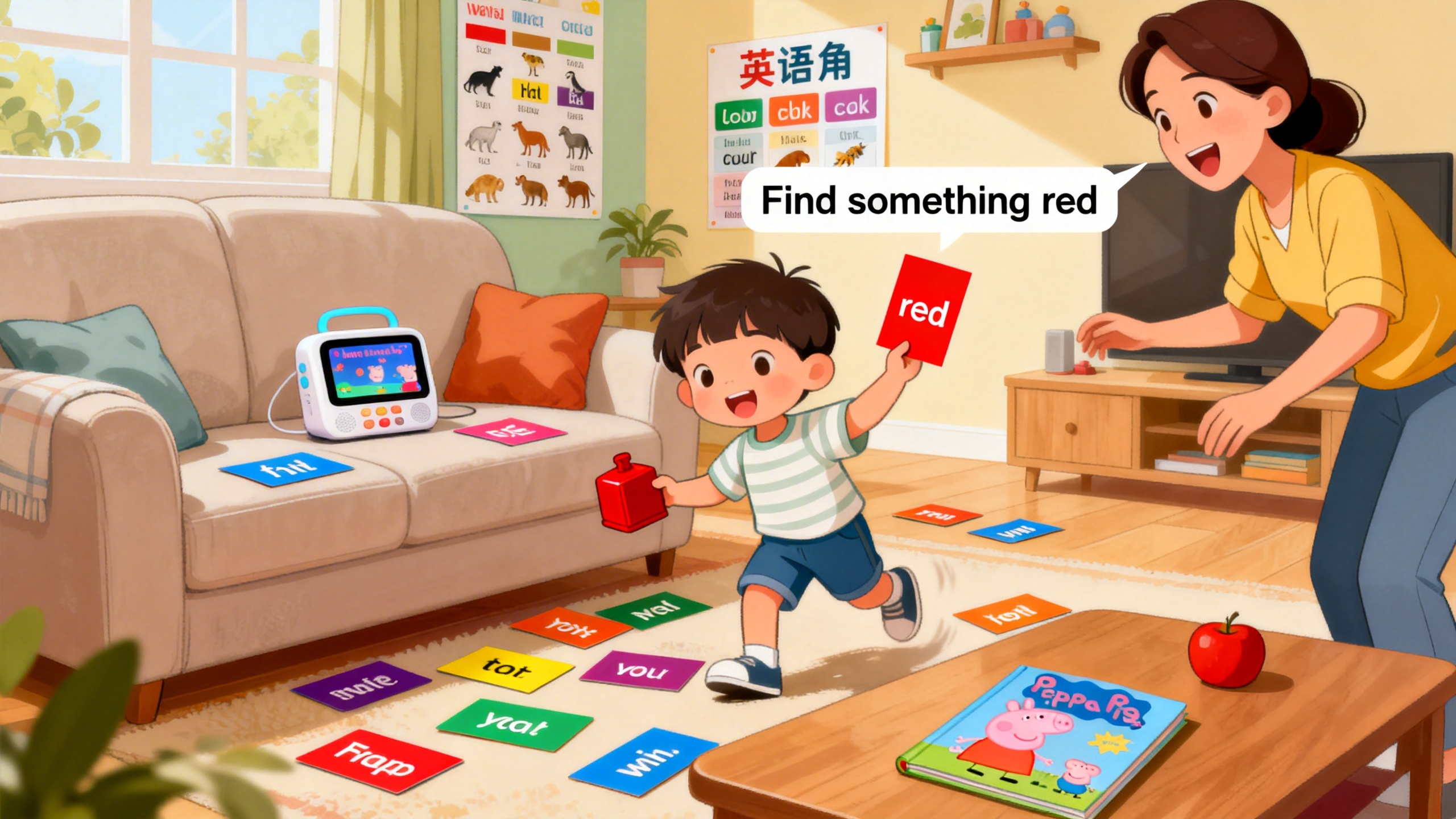 4岁孩子怎样学英语