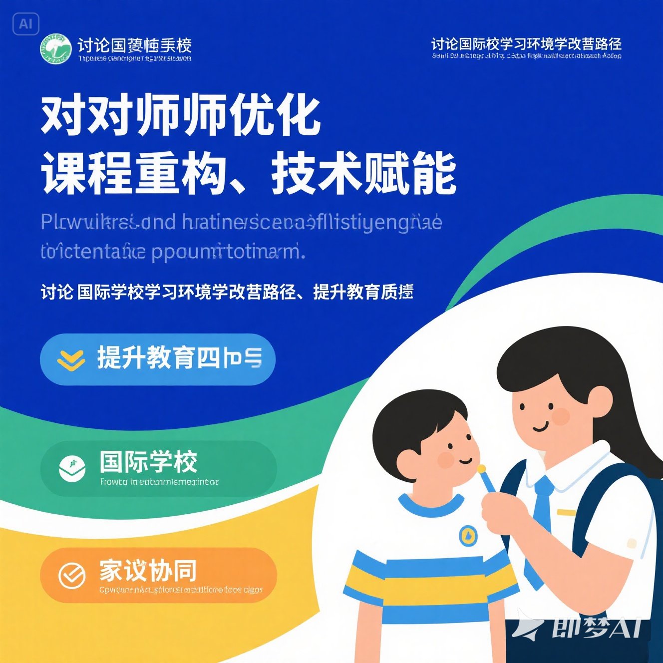 国际学校课程的学习环境改善？
