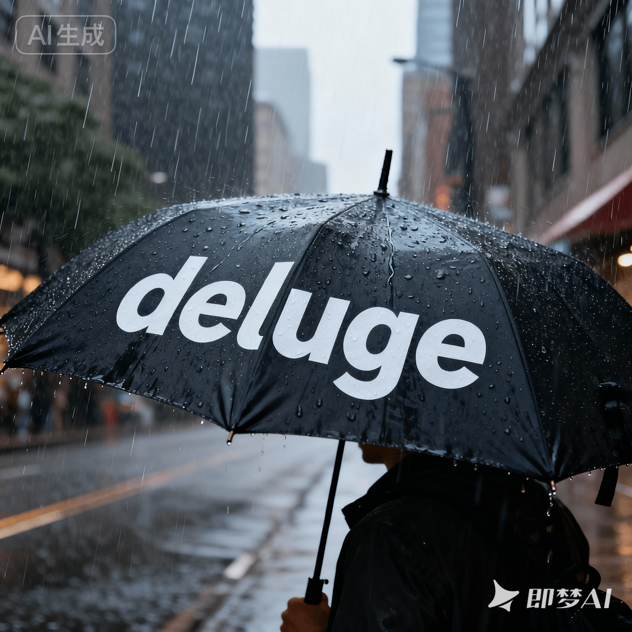 deluge是什么意思_deluge怎么读_音标'delju-dʒ