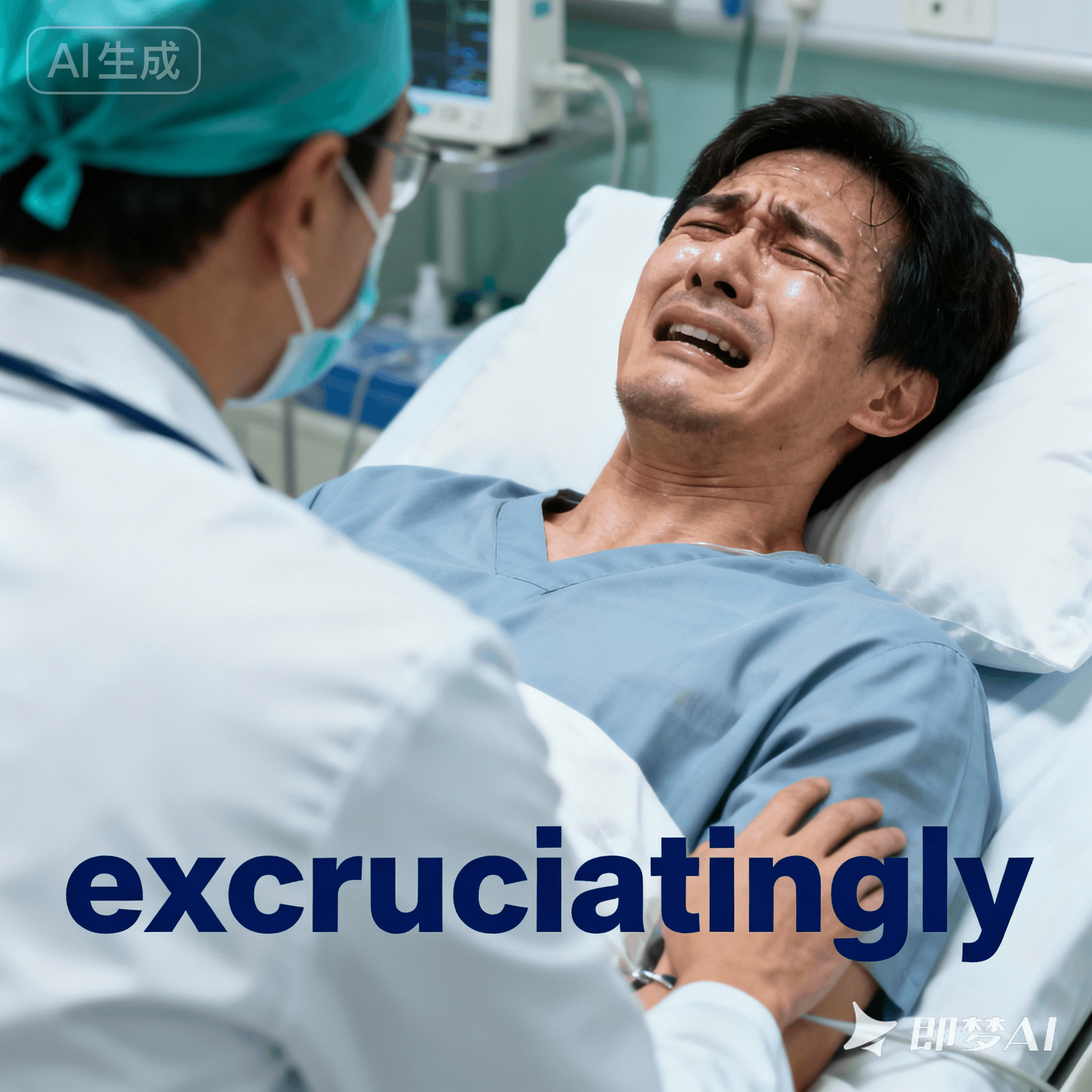 excruciatingly是什么意思_excruciatingly怎么读_音标ɪk'skru-ʃɪeɪtɪŋlɪ
