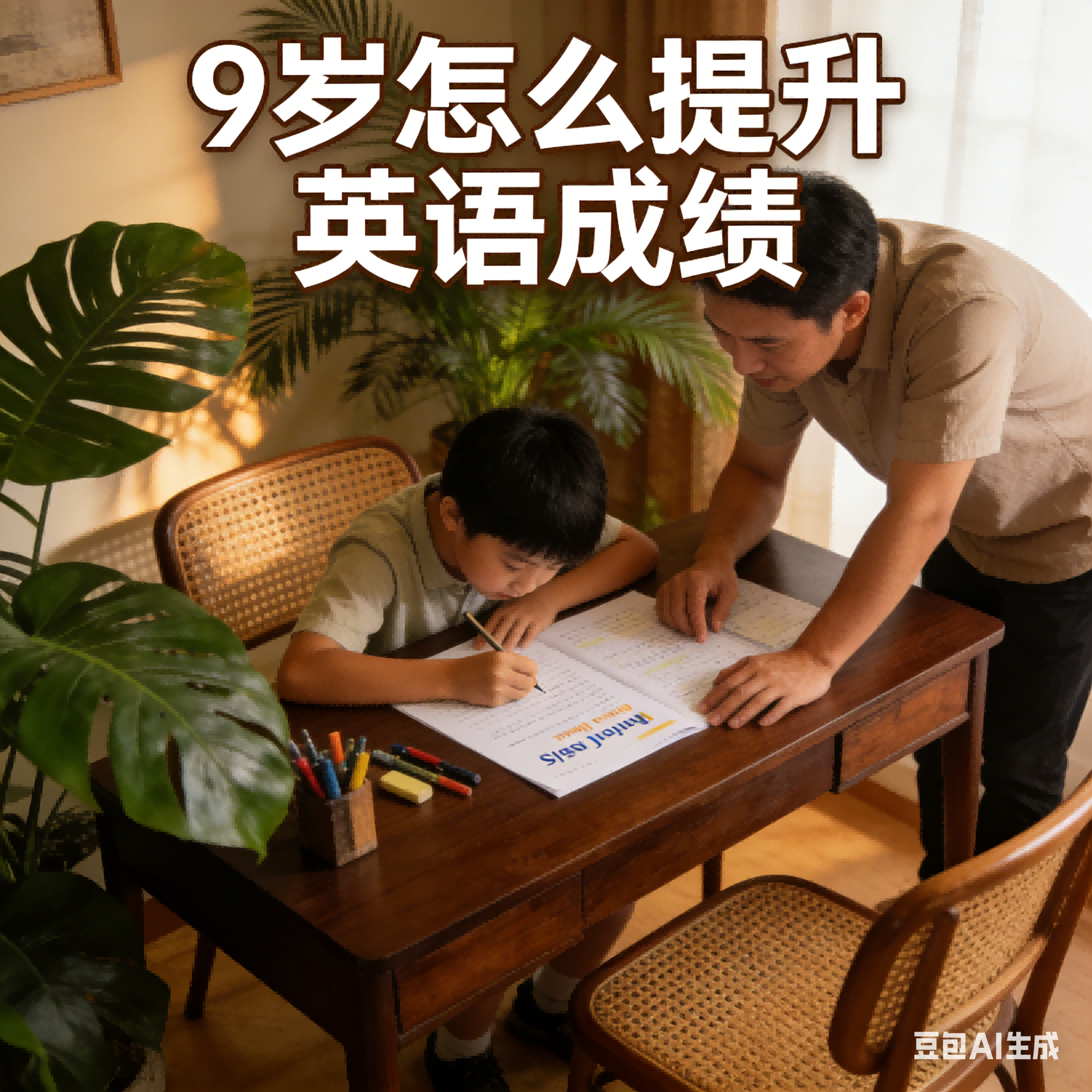 9岁怎么提升英语成绩