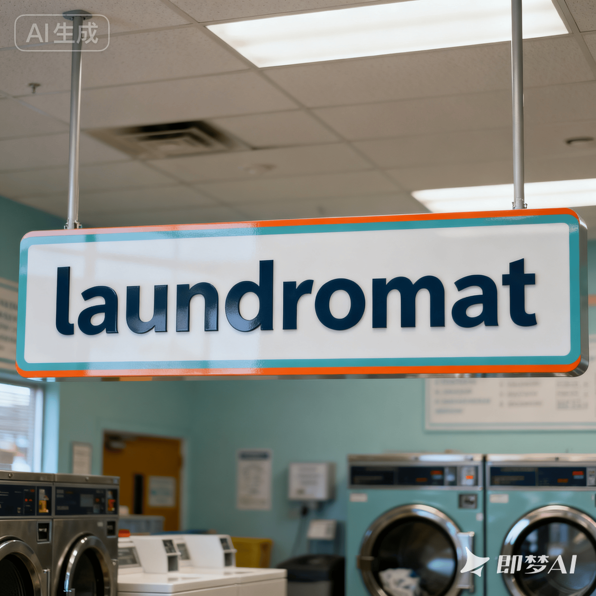 laundromat是什么意思_laundromat怎么读_音标'lɔ-ndrəmæt