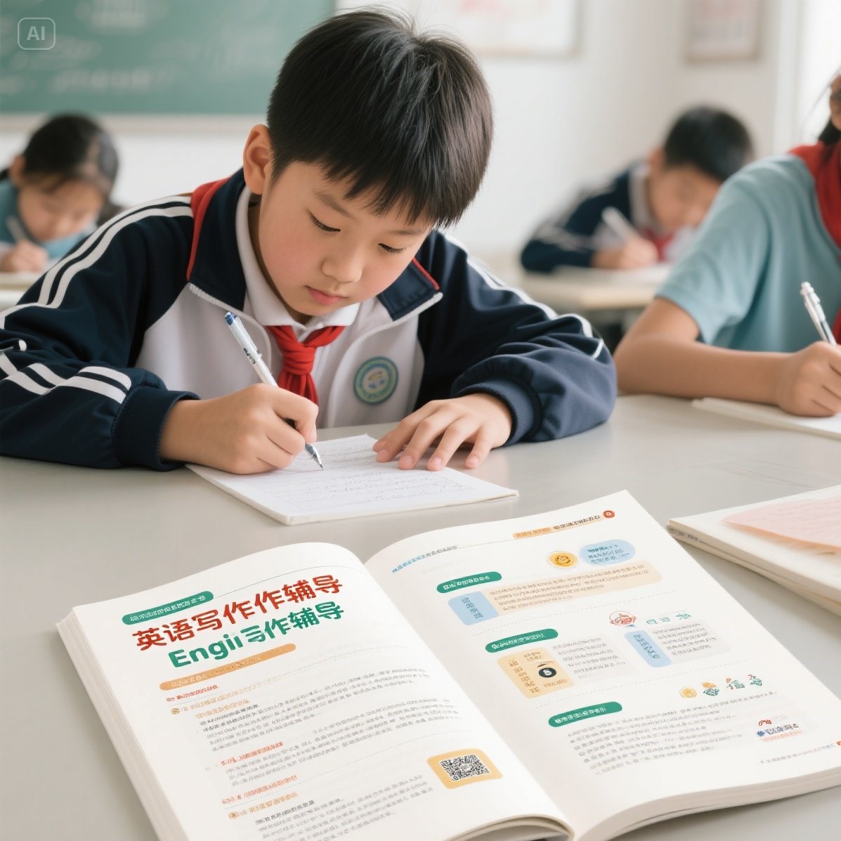 初一学生英语写作困难怎么办？