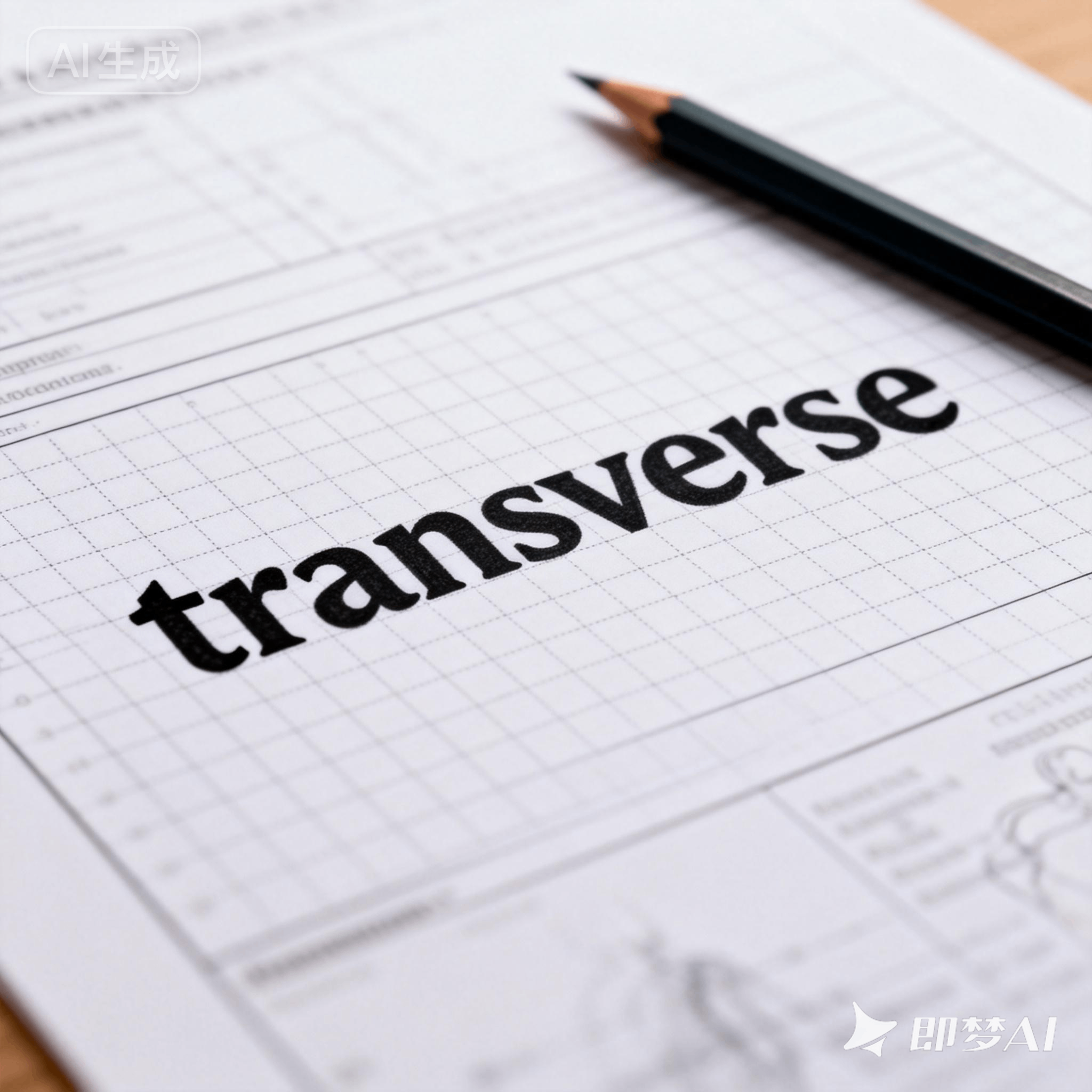 transverse是什么意思_transverse怎么读_音标ˈtrænzvɜ-s