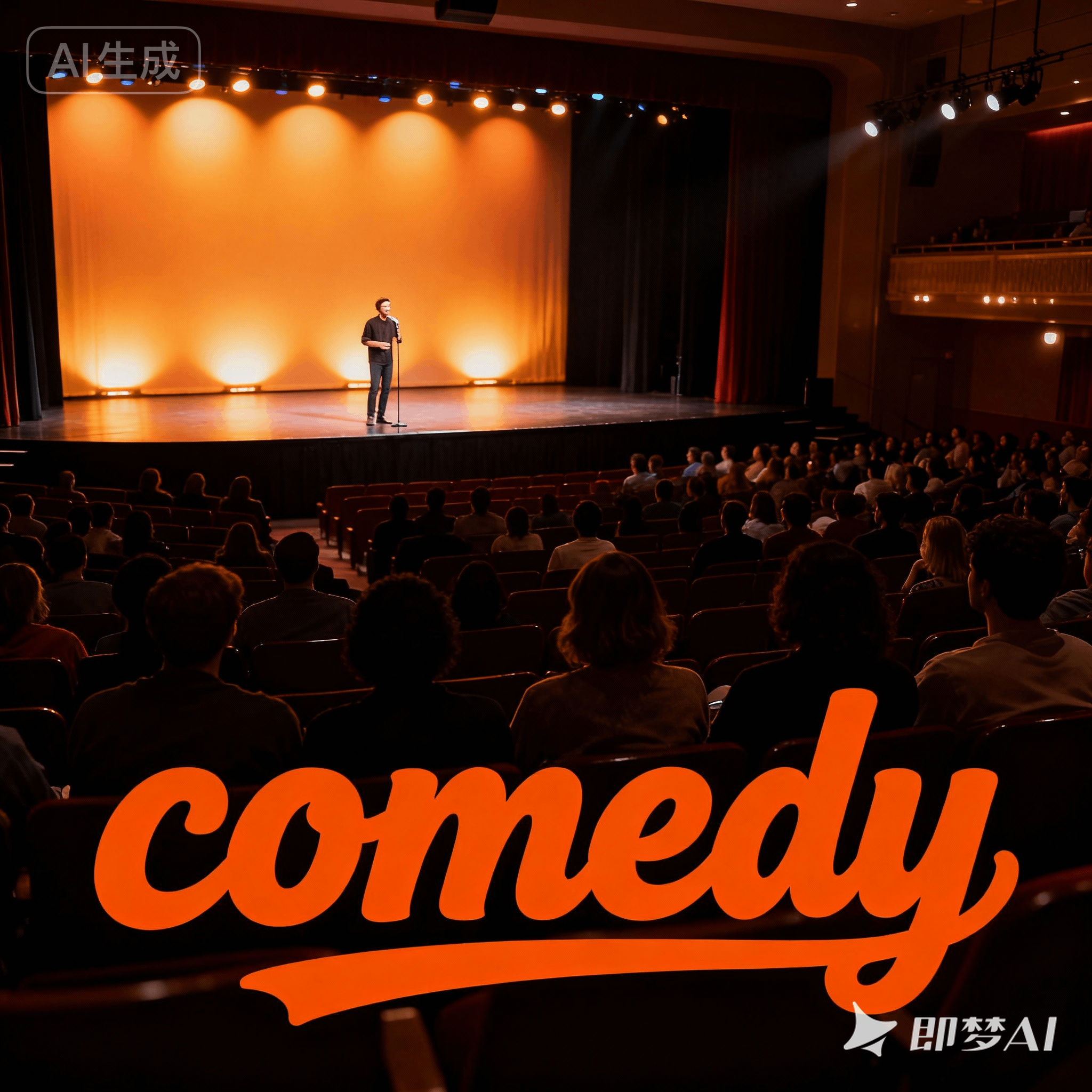 comedy是什么意思_comedy怎么读_音标'kɒmədɪ