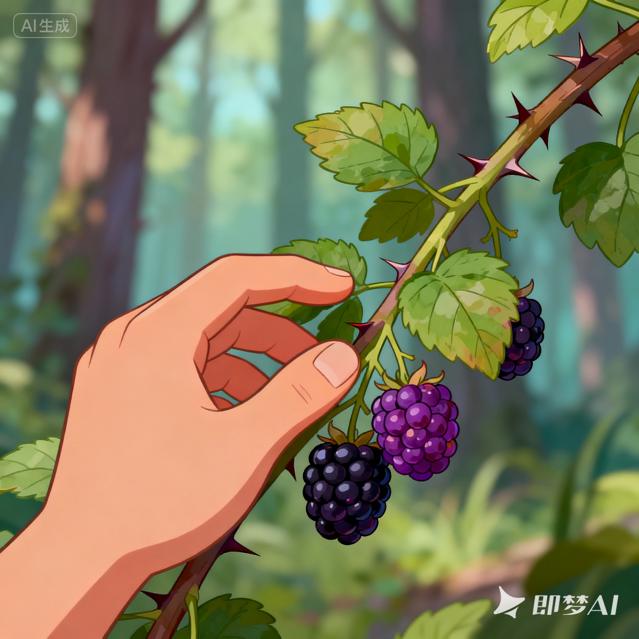 bramble是什么意思_bramble怎么读_音标'bræmbl