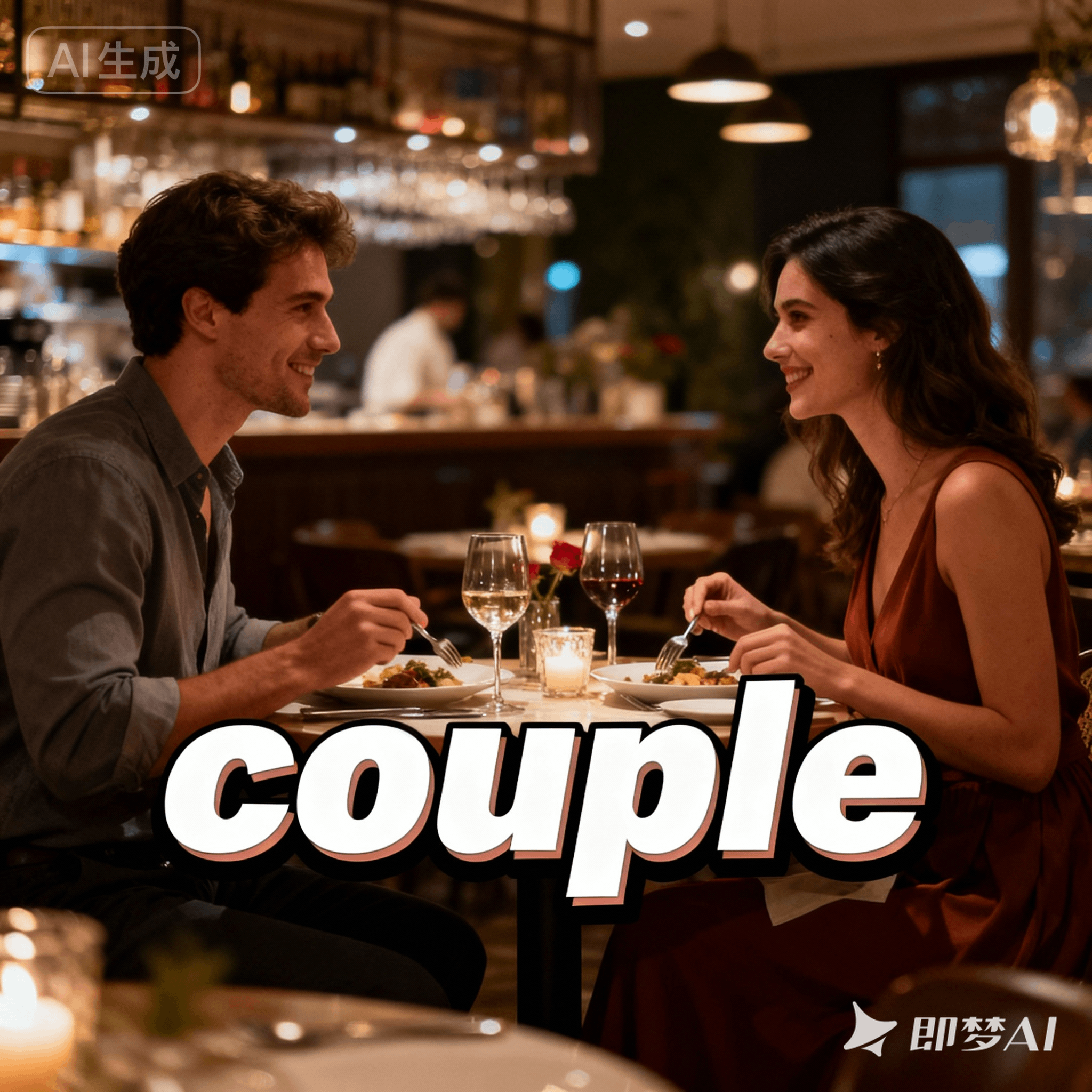 couple是什么意思_couple怎么读_音标'kʌpl