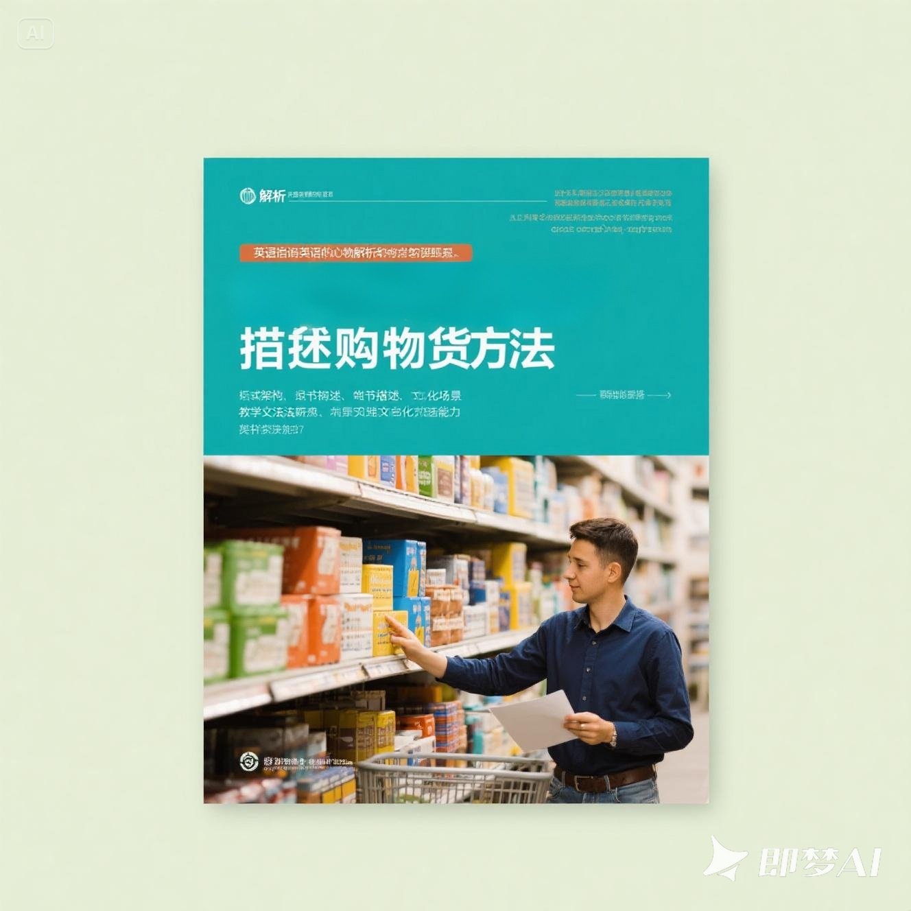 如何在英语中描述购买的货物？